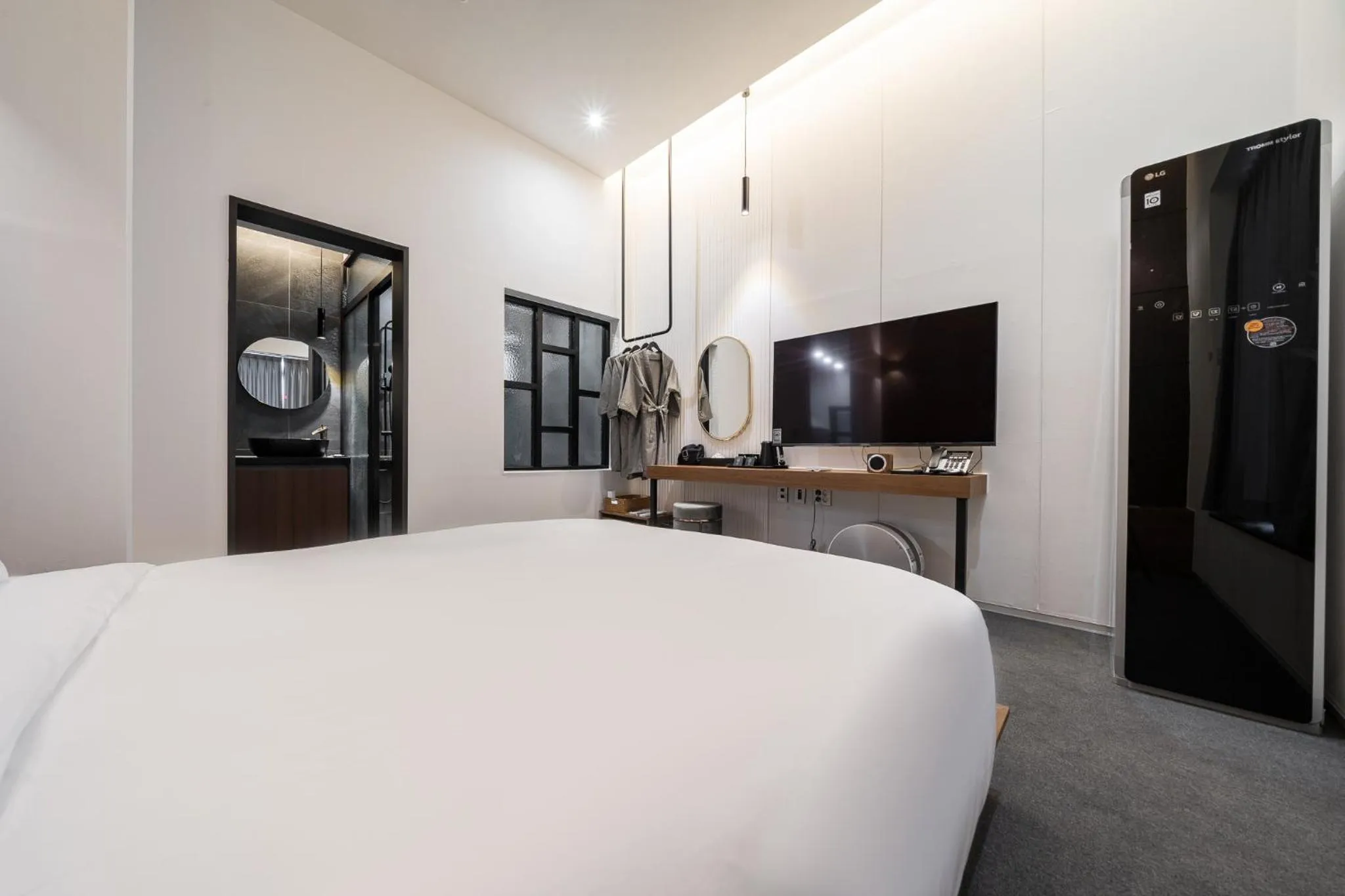 Bed in Hotel Haedeun