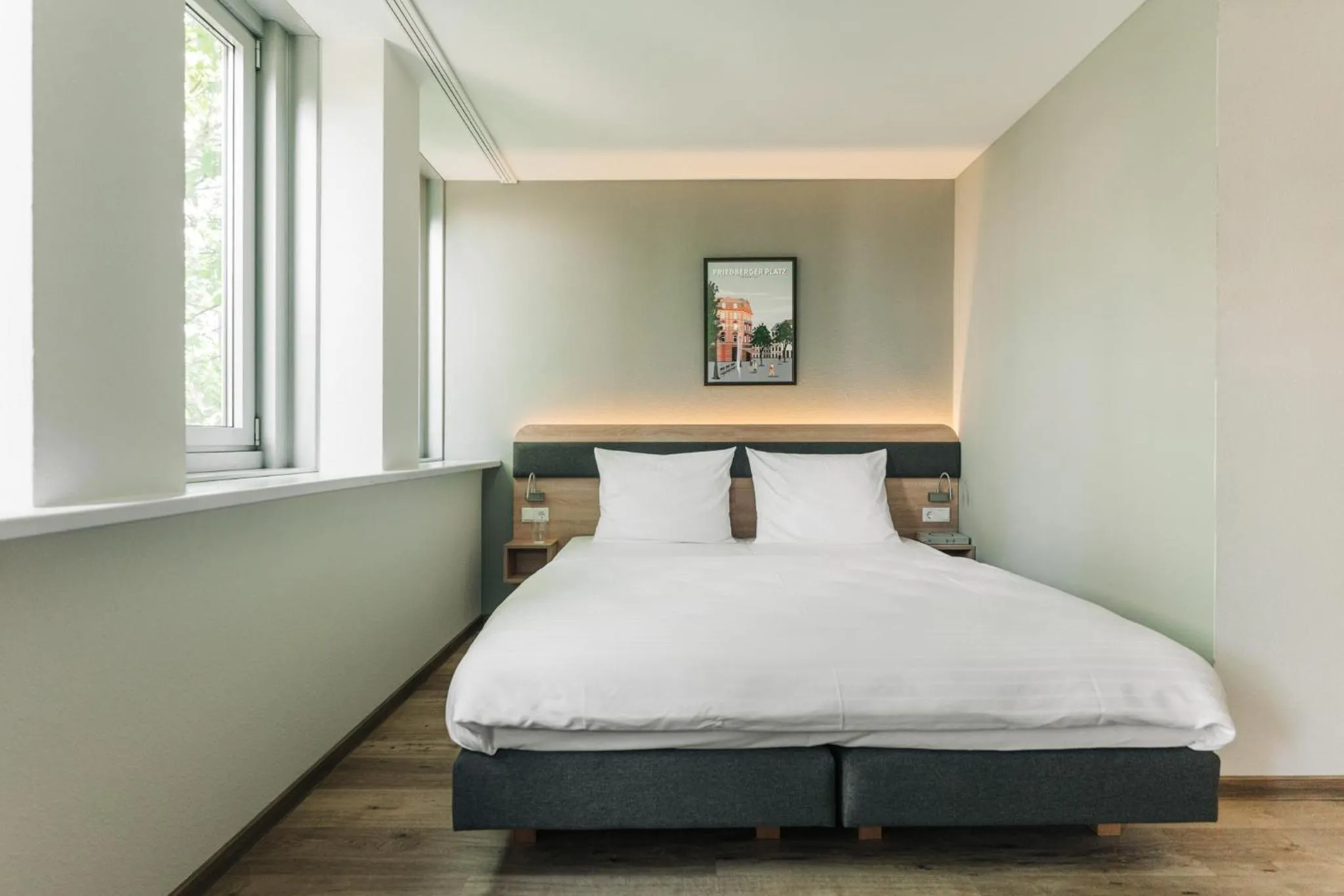 Bed in Homaris Corner Hotel