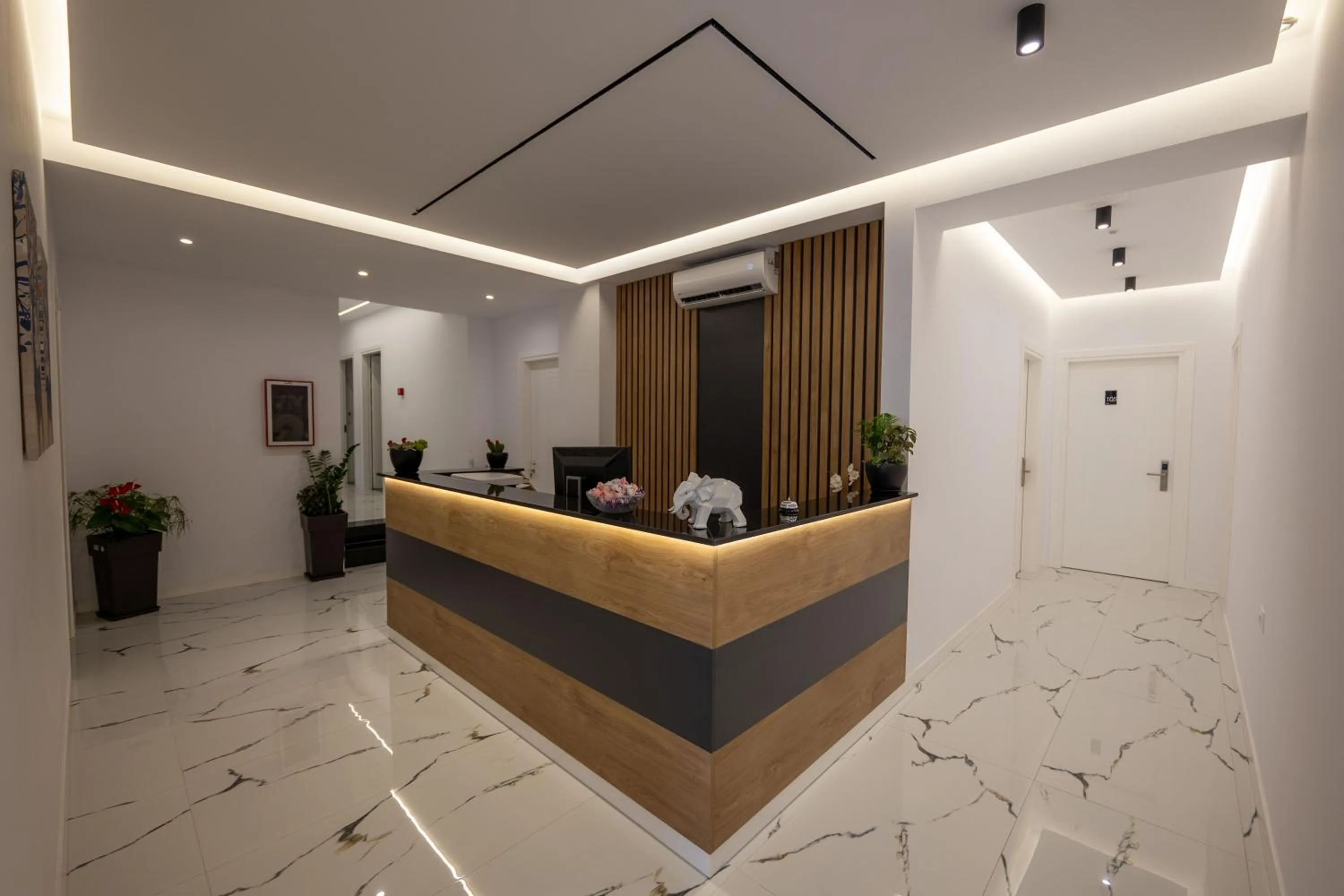 Lobby or reception in Hotel Flori