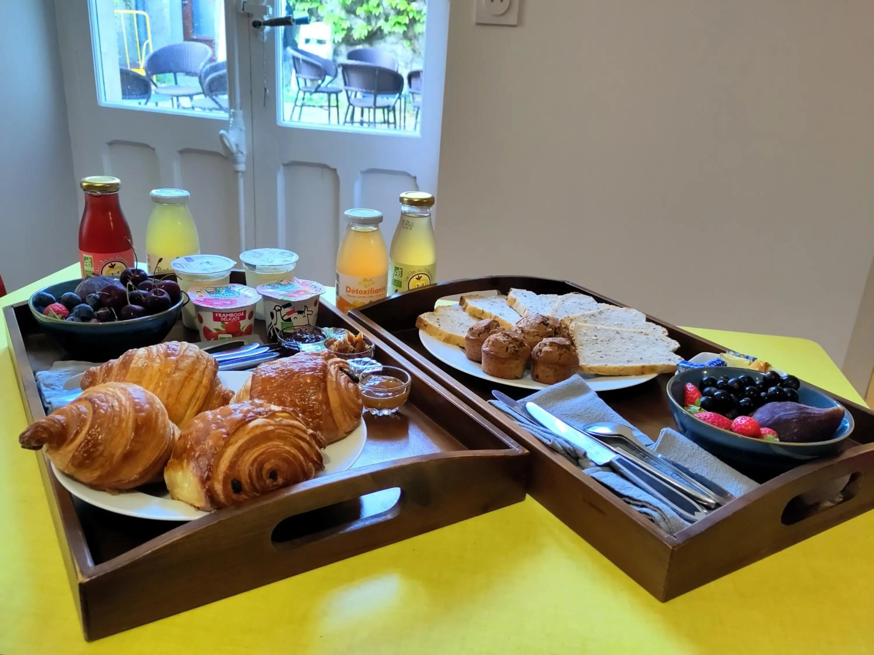 Breakfast in Le25 Parahotellerie