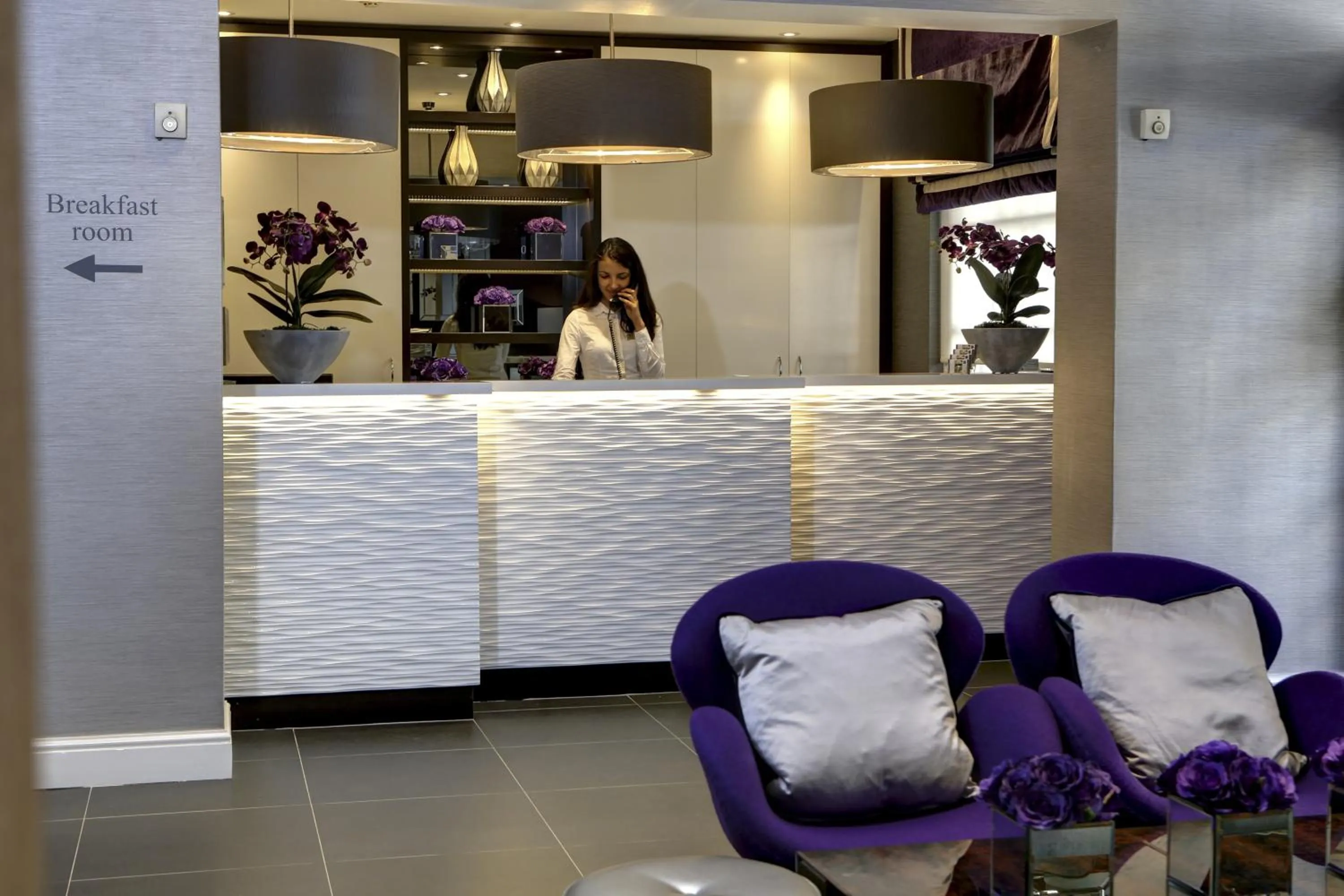 Staff in Best Western Victoria Palace