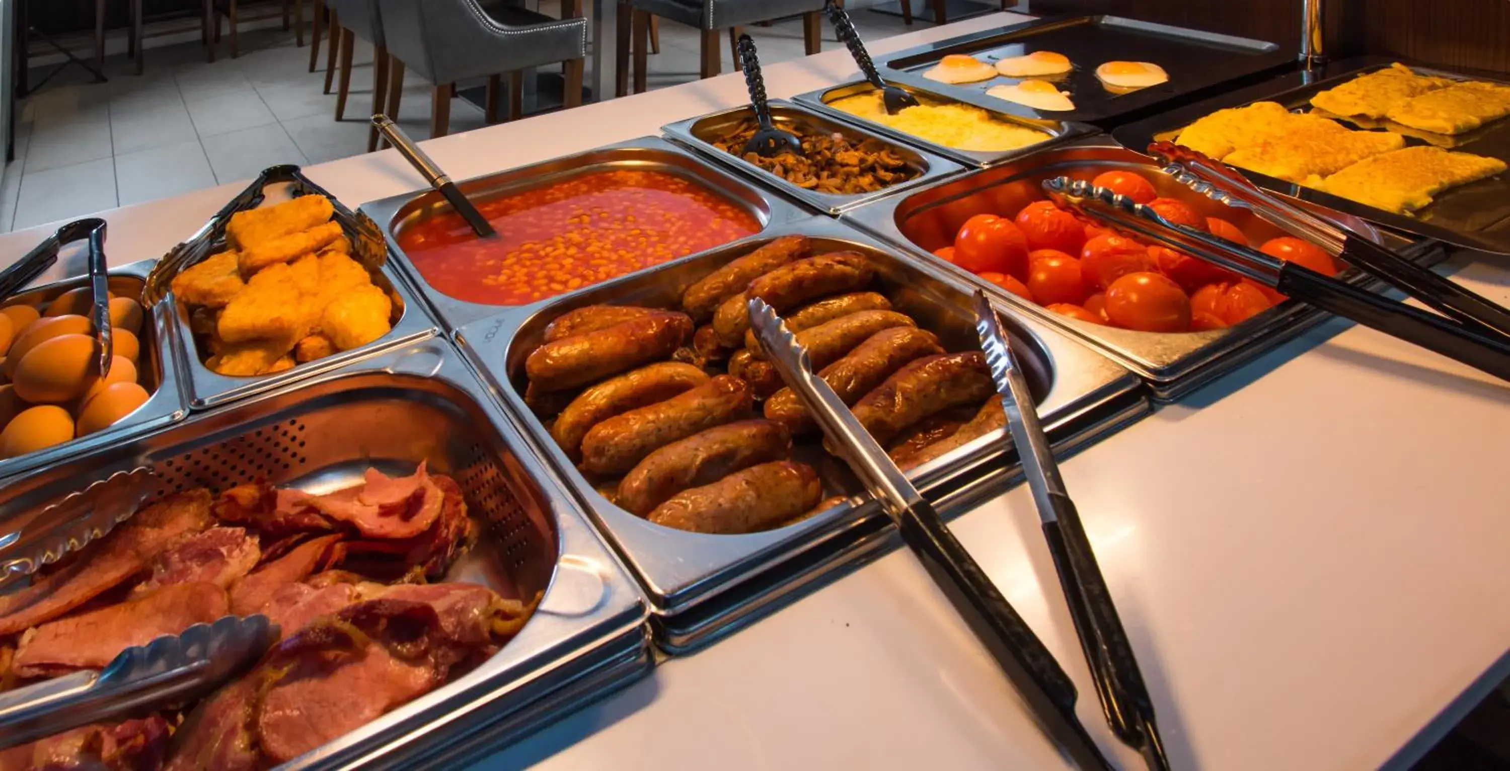 Buffet breakfast in Best Western Victoria Palace Buffet breakfast in Best Western Victoria Palace