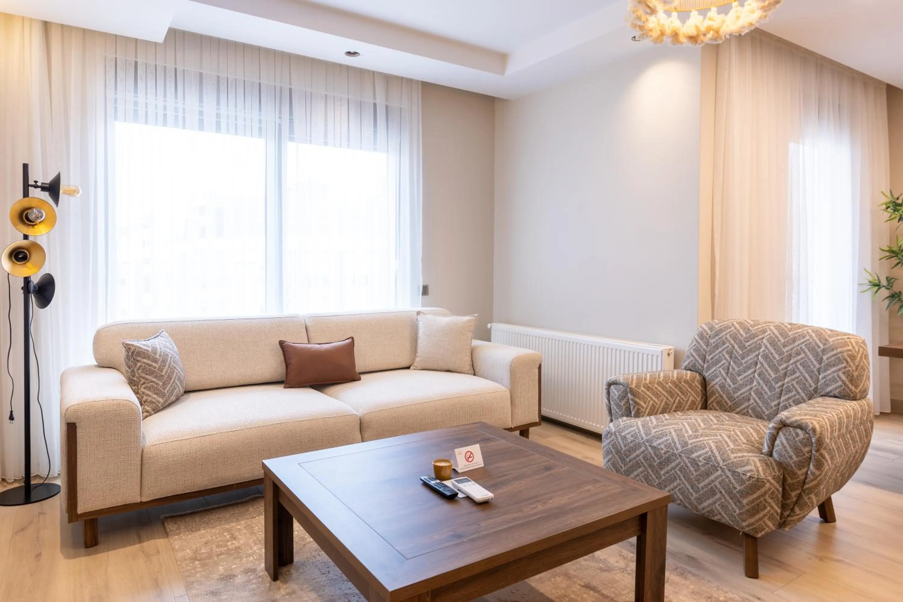 Living room in Los Suites