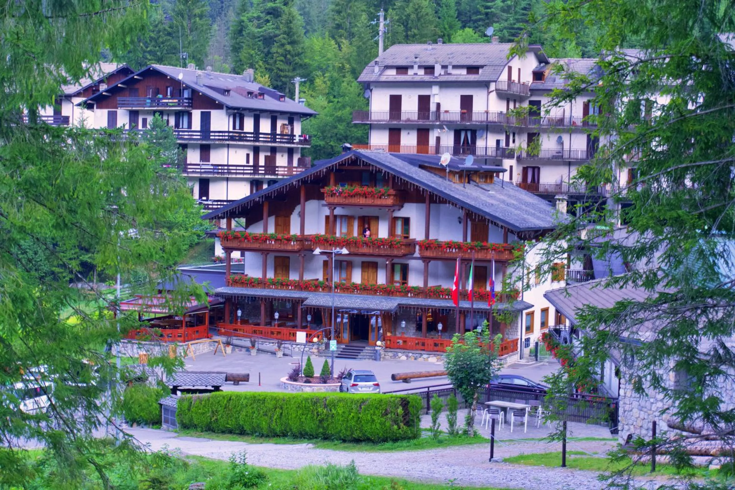 Property building in Hotel Le Pinete