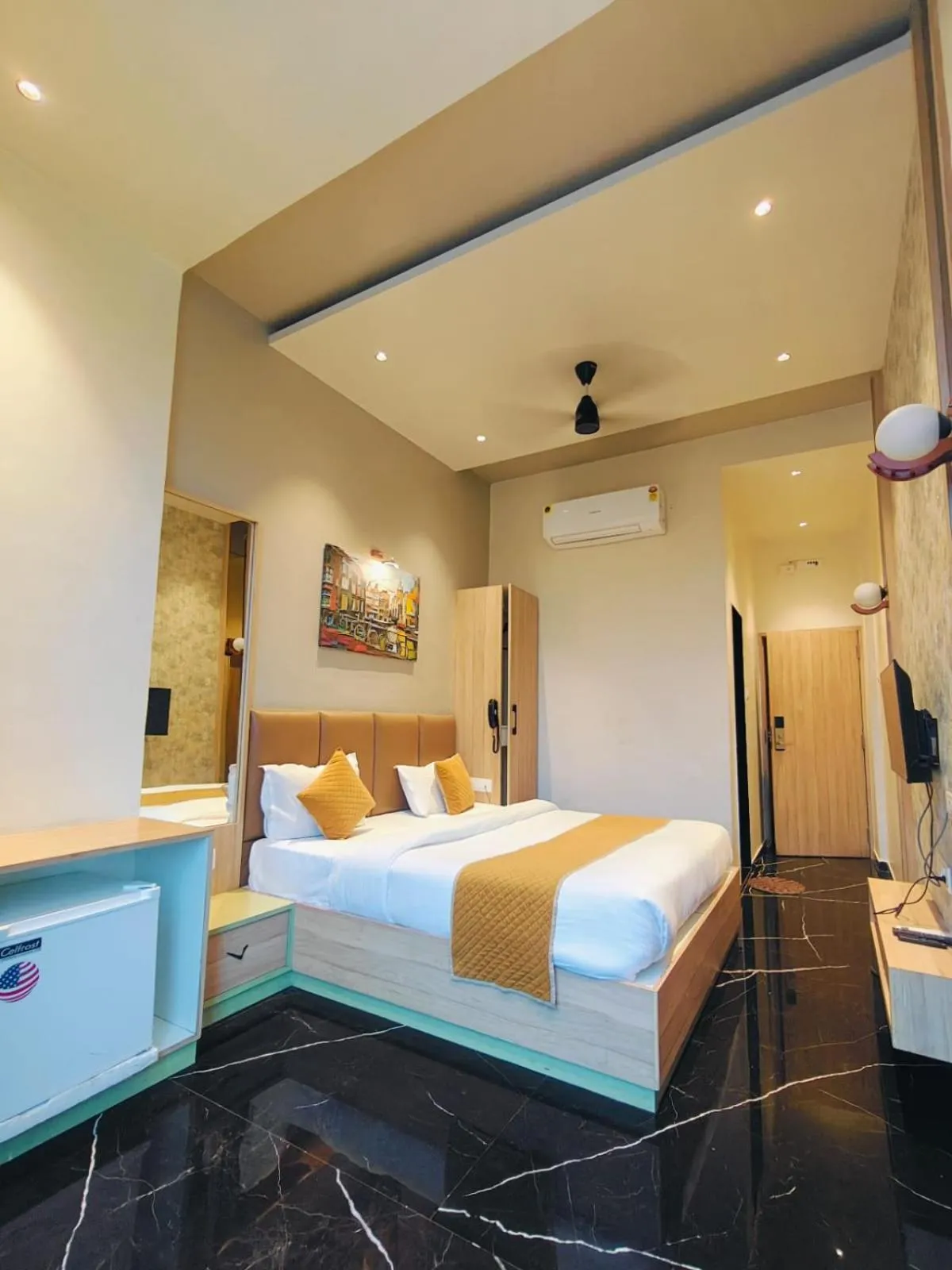 Bed in River An Sky Resort