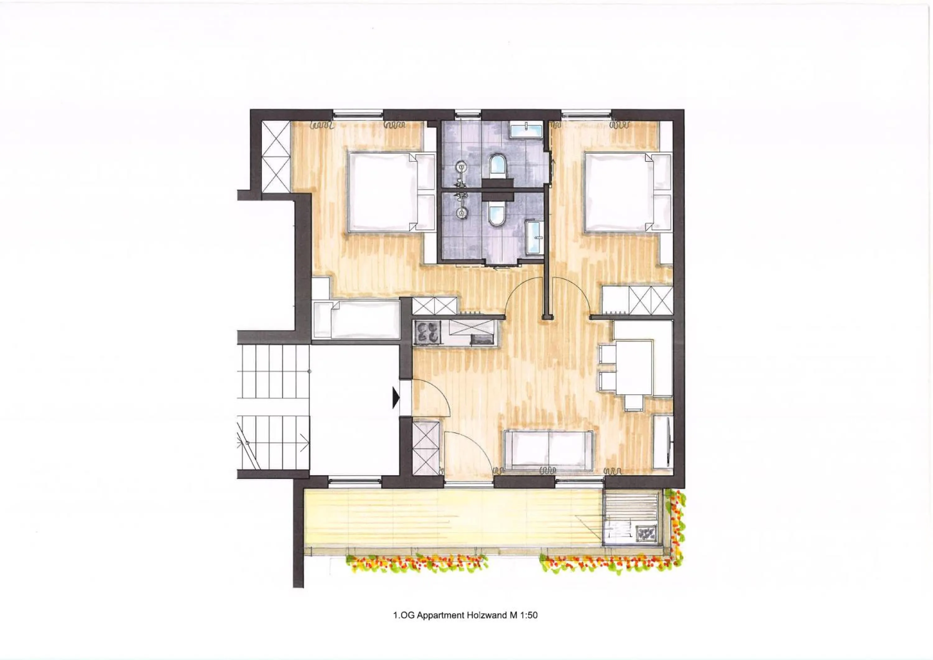Floor plan in Hubertus - Das Landhaus
