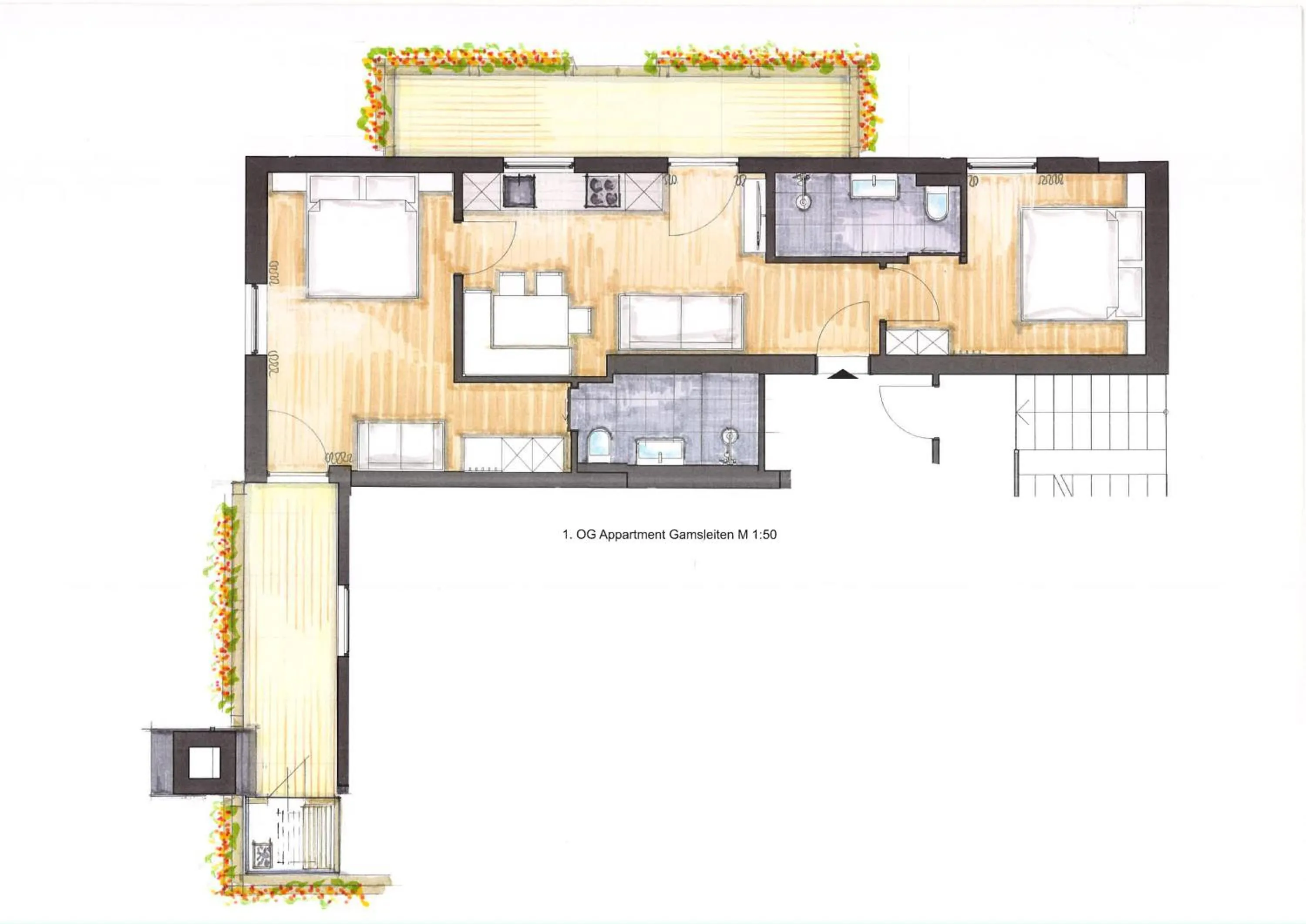 Floor plan in Hubertus - Das Landhaus