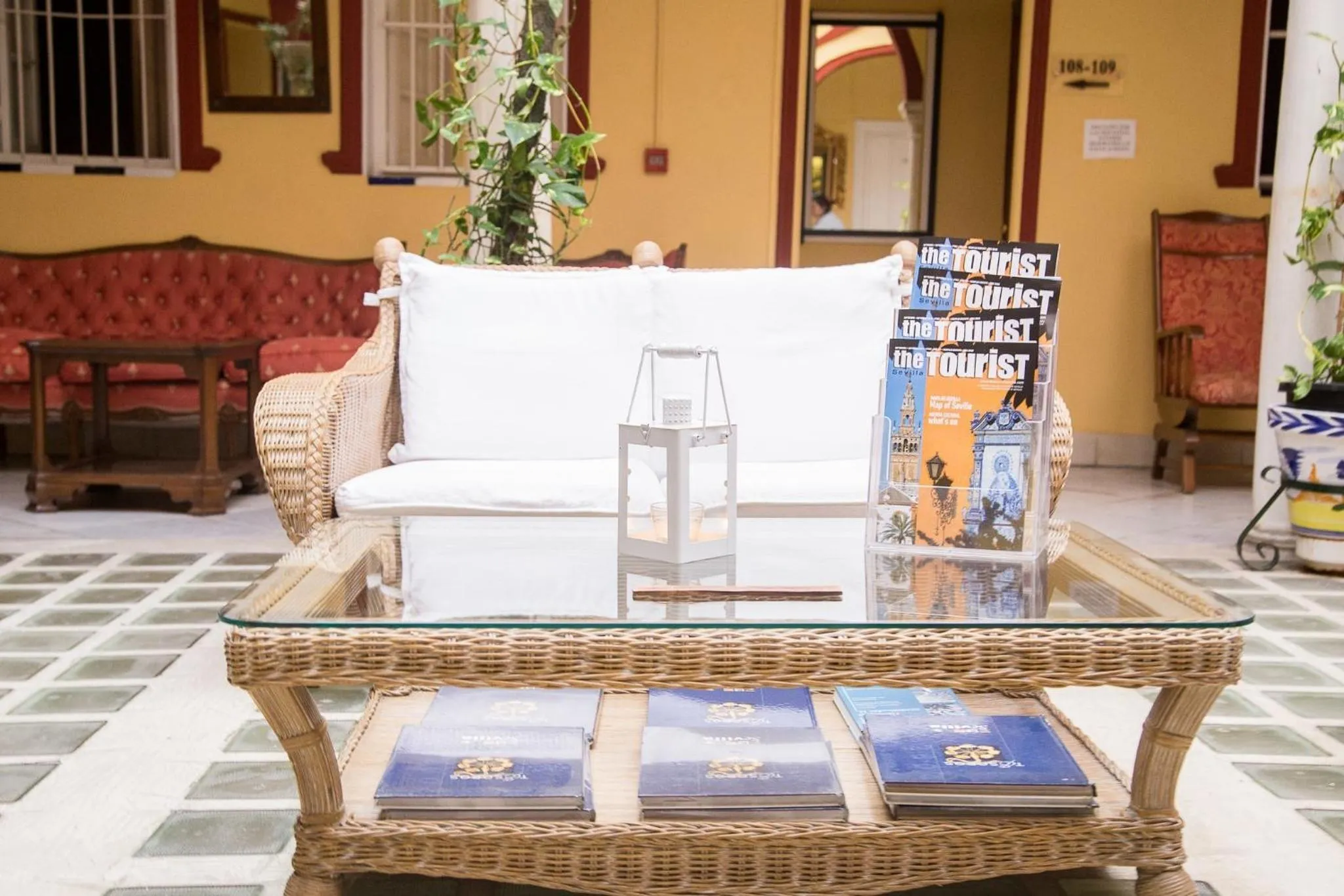 Patio in Hostal Sierpes