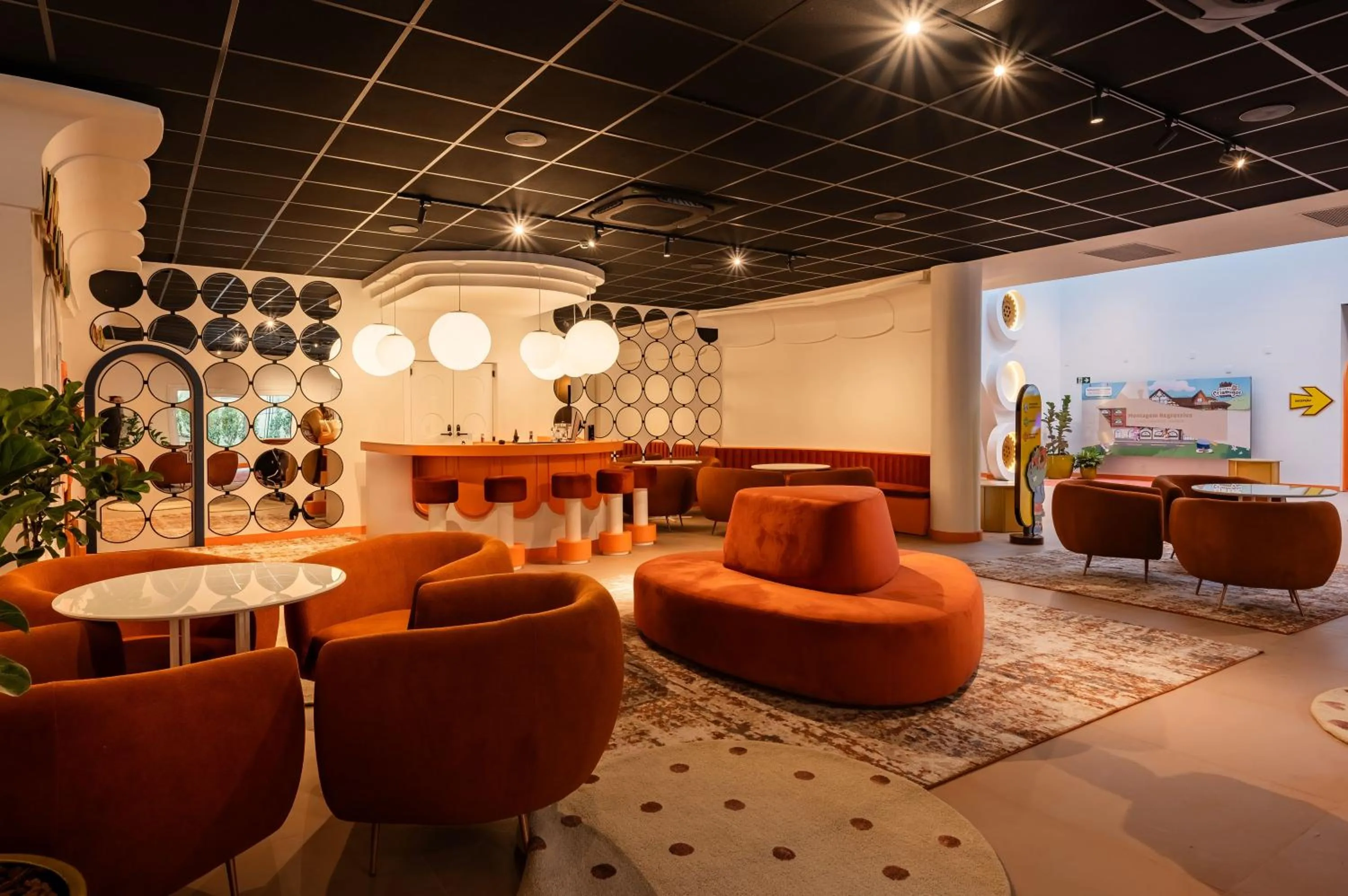 Lounge or bar in Mundo Criamigos Hotel Gramado