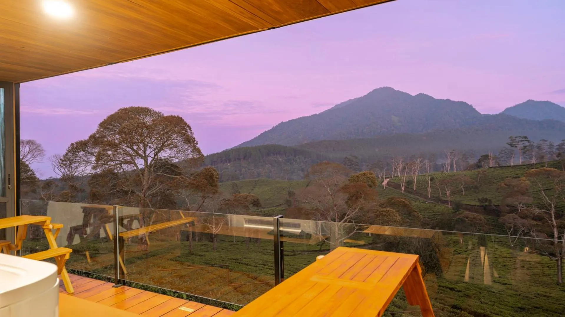 View (from property/room) in Bobocabin Sukawana, Bandung