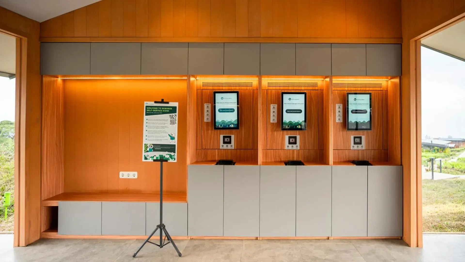 Lobby or reception in Bobocabin Sukawana, Bandung Lobby or reception in Bobocabin Sukawana, Bandung