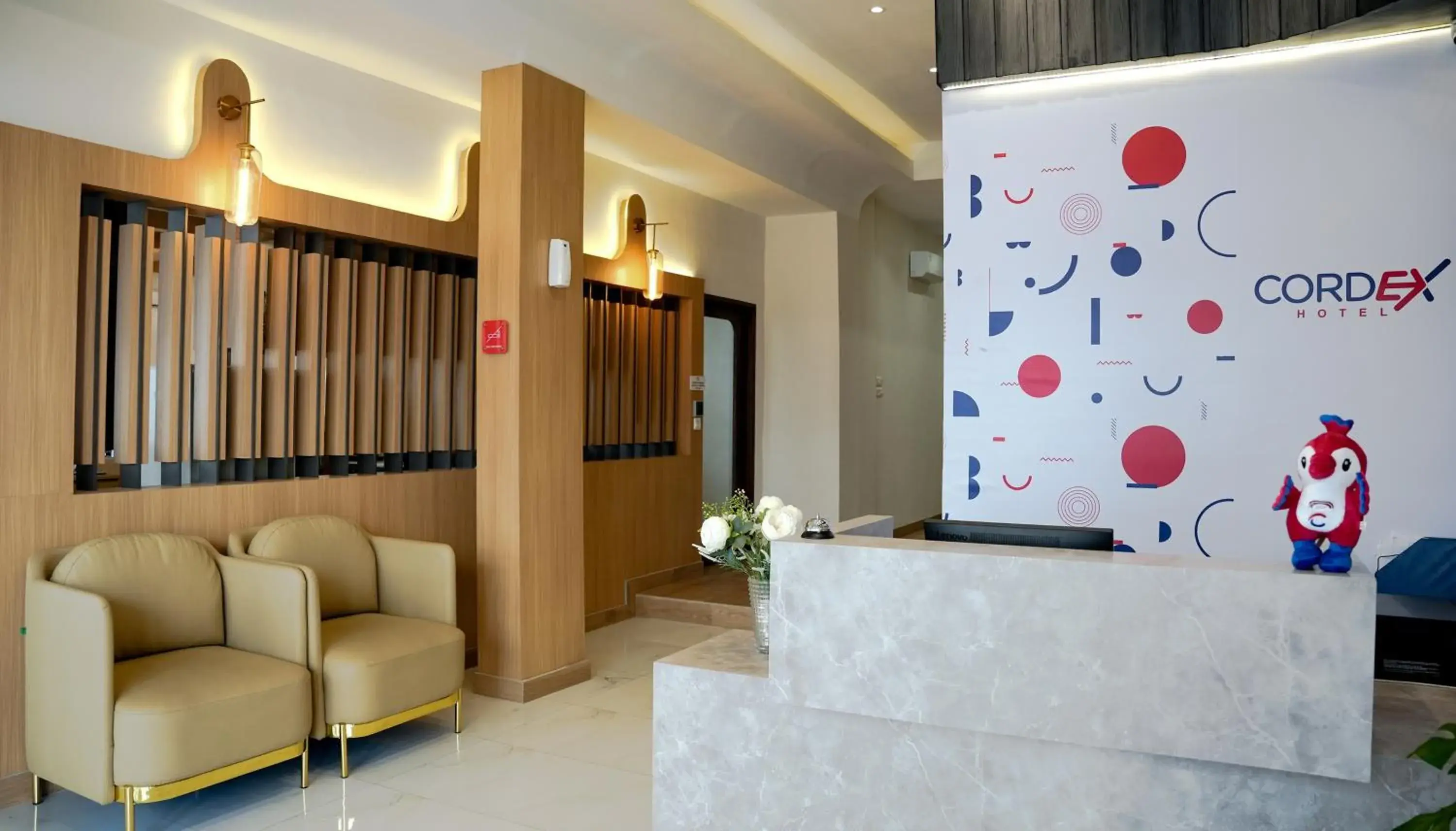 Lobby or reception in Cordex Hotel Marelan Medan Lobby or reception in Cordex Hotel Marelan Medan
