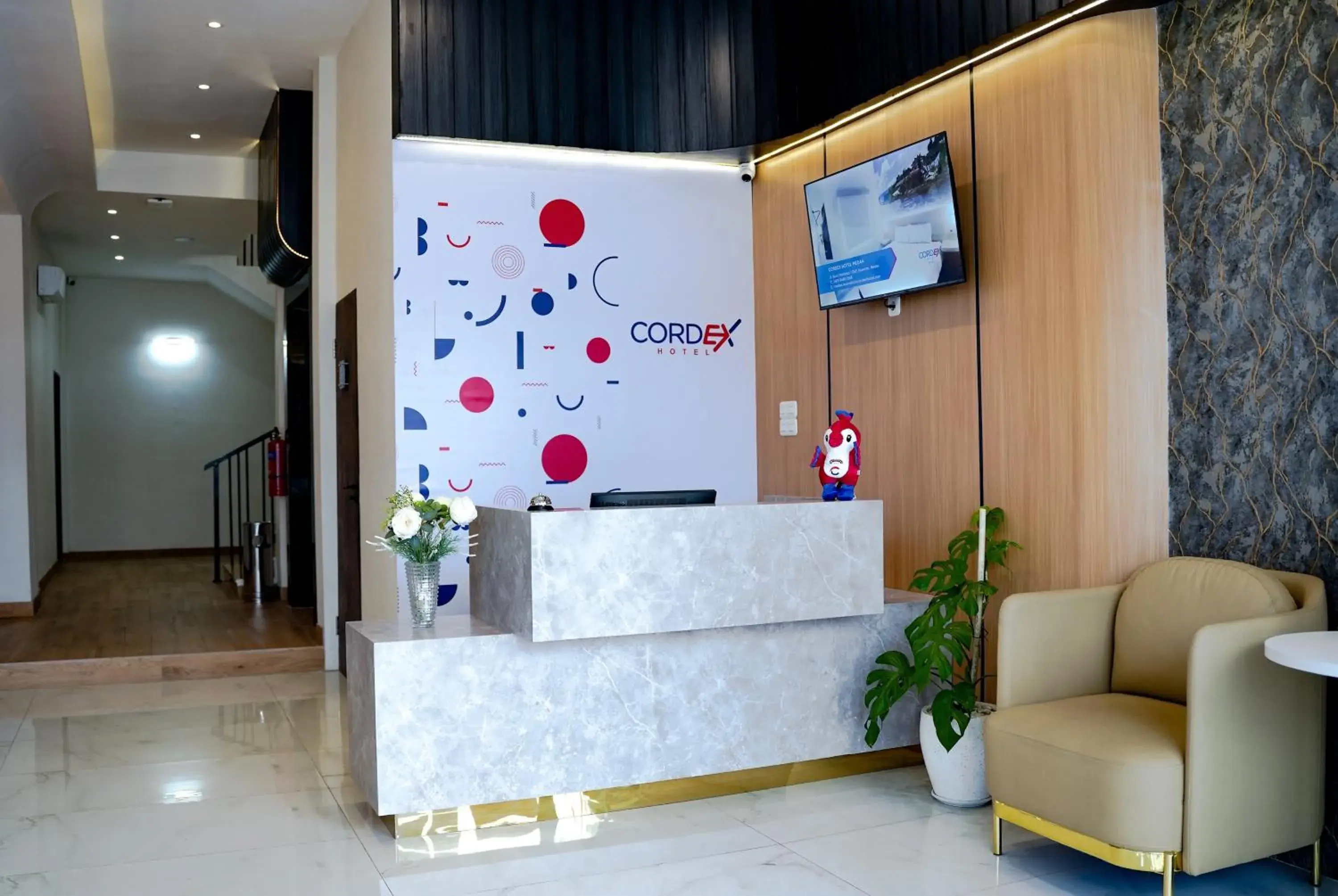 Lobby or reception in Cordex Hotel Marelan Medan Lobby or reception in Cordex Hotel Marelan Medan