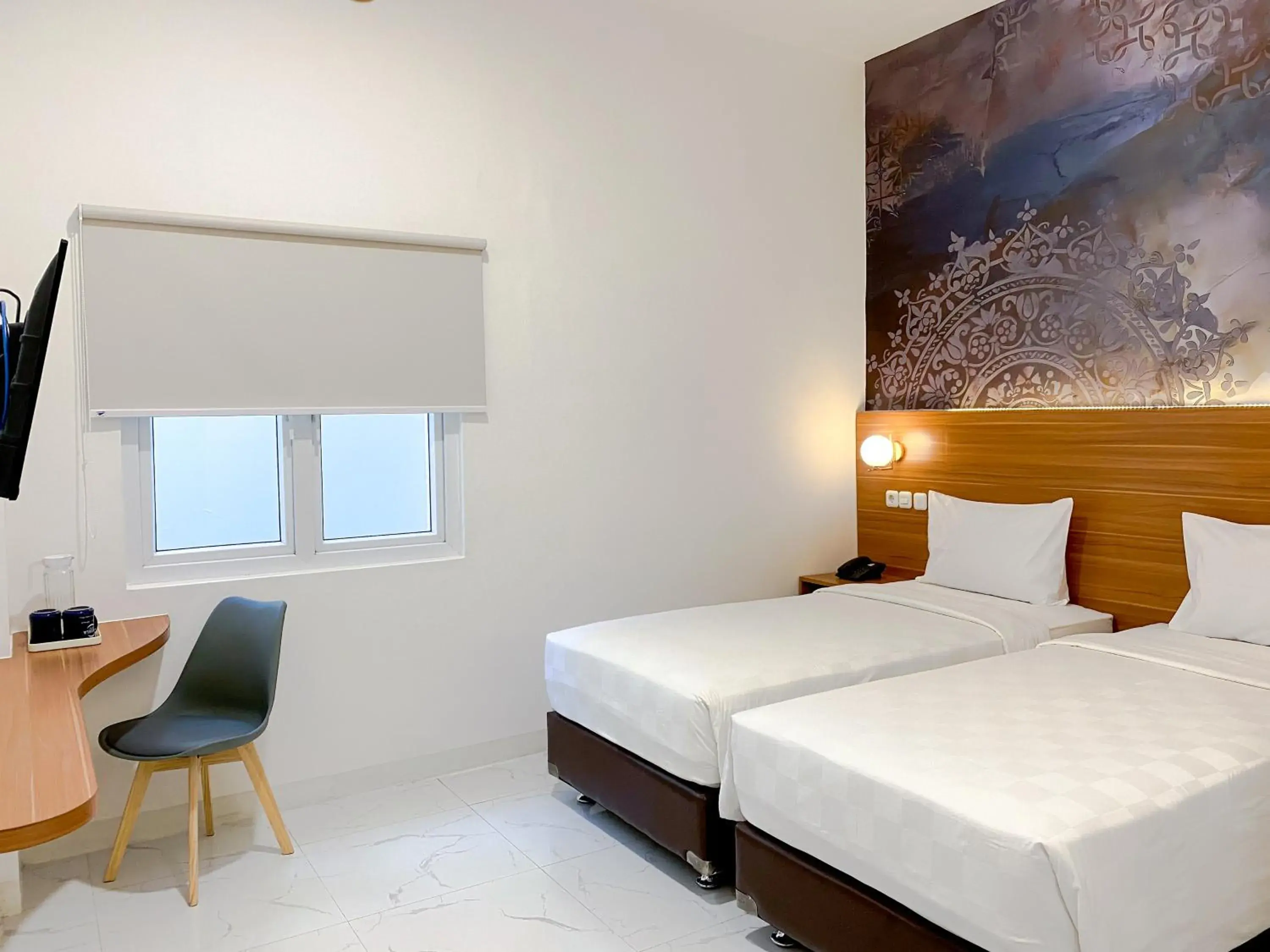 Deluxe Twin Room in Cordex Hotel Marelan Medan Deluxe Twin Room in Cordex Hotel Marelan Medan