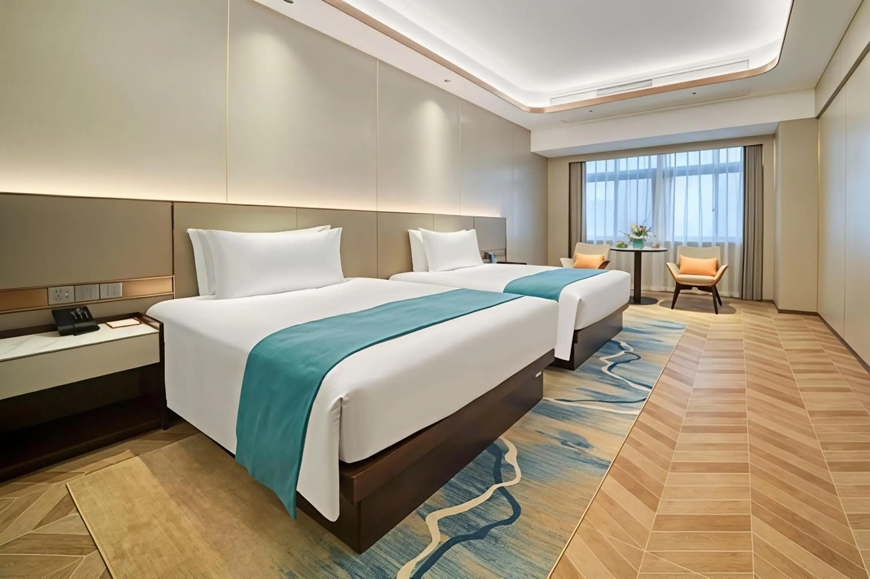 Deluxe Twin Room in Hangzhou Canal Seagull Hotel Deluxe Twin Room in Hangzhou Canal Seagull Hotel