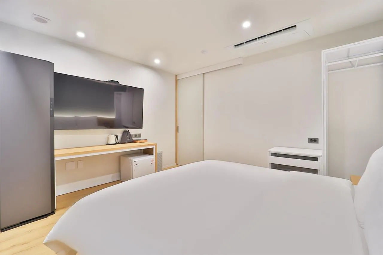 Bed in Gongdam Stay Hotel Ulsan Samsan