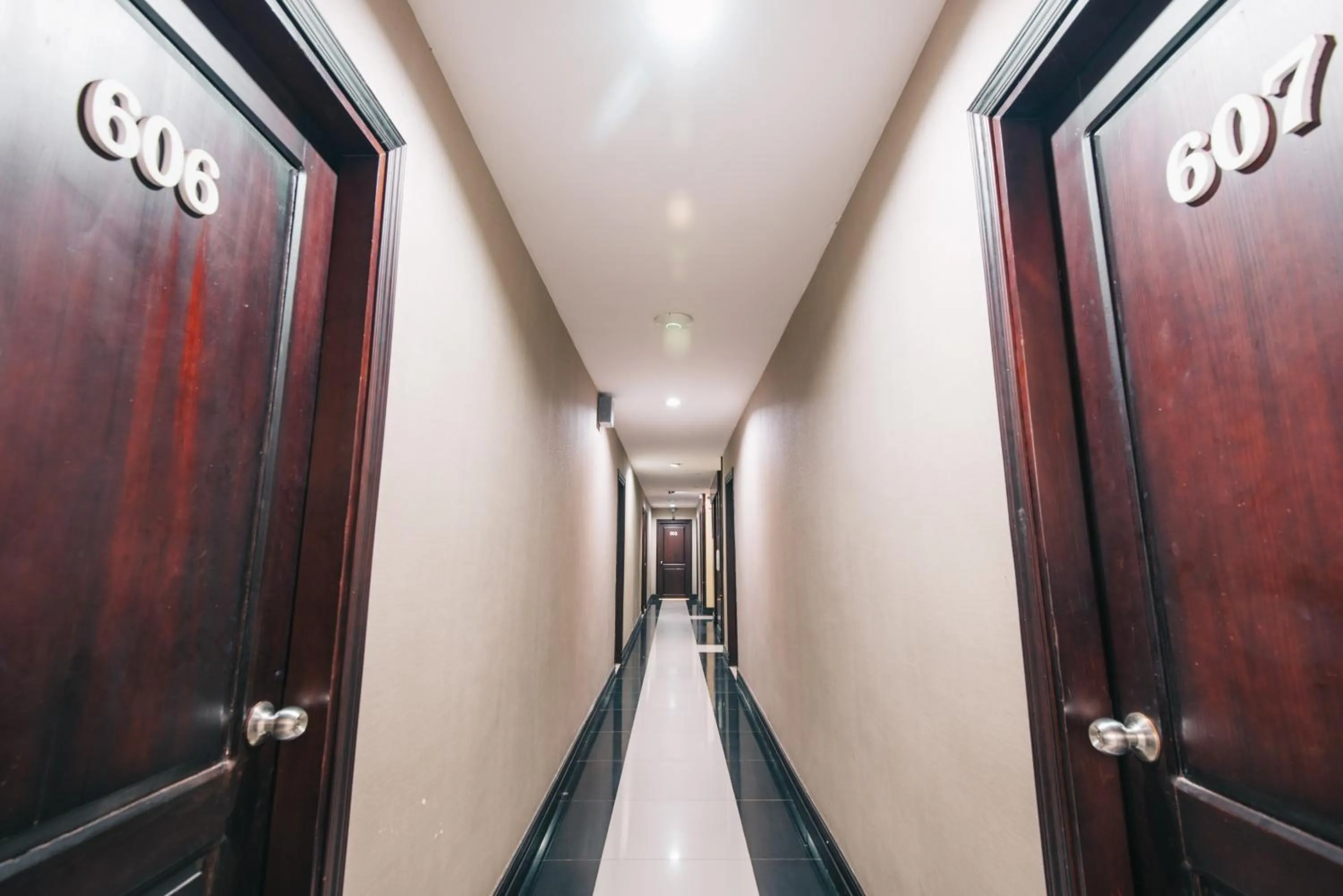 Property building in V Hotel Vientiane