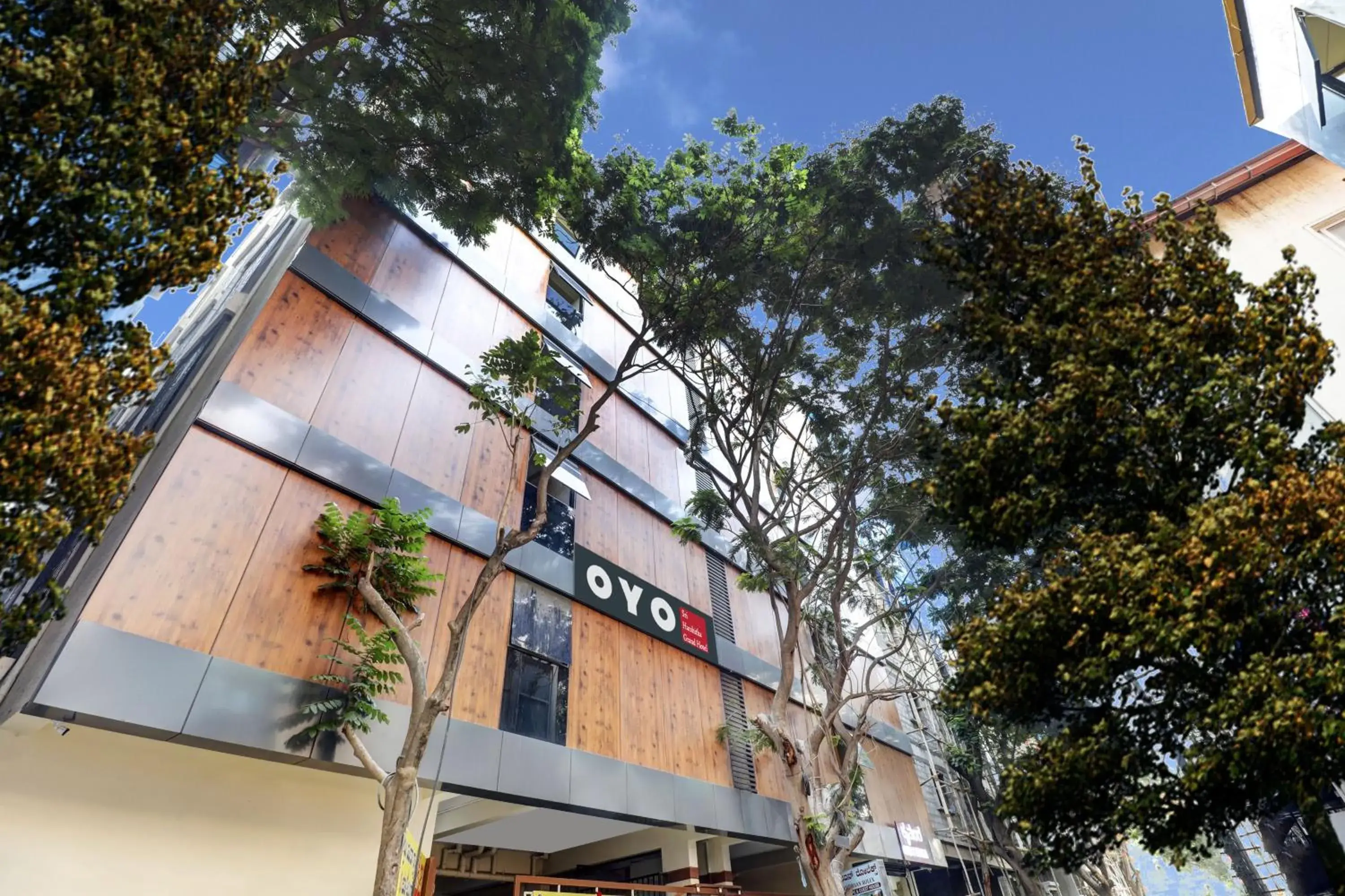 Facade/entrance in Hotel O Sri Harshitha Grand Near Zudio - Star Bazaar, Kundalhalli Gate Facade/entrance in Hotel O Sri Harshitha Grand Near Zudio - Star Bazaar, Kundalhalli Gate