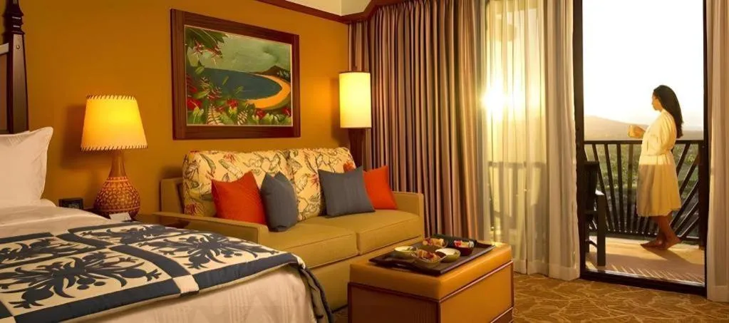 Bed in Aulani, Disney Vacation Club Villas