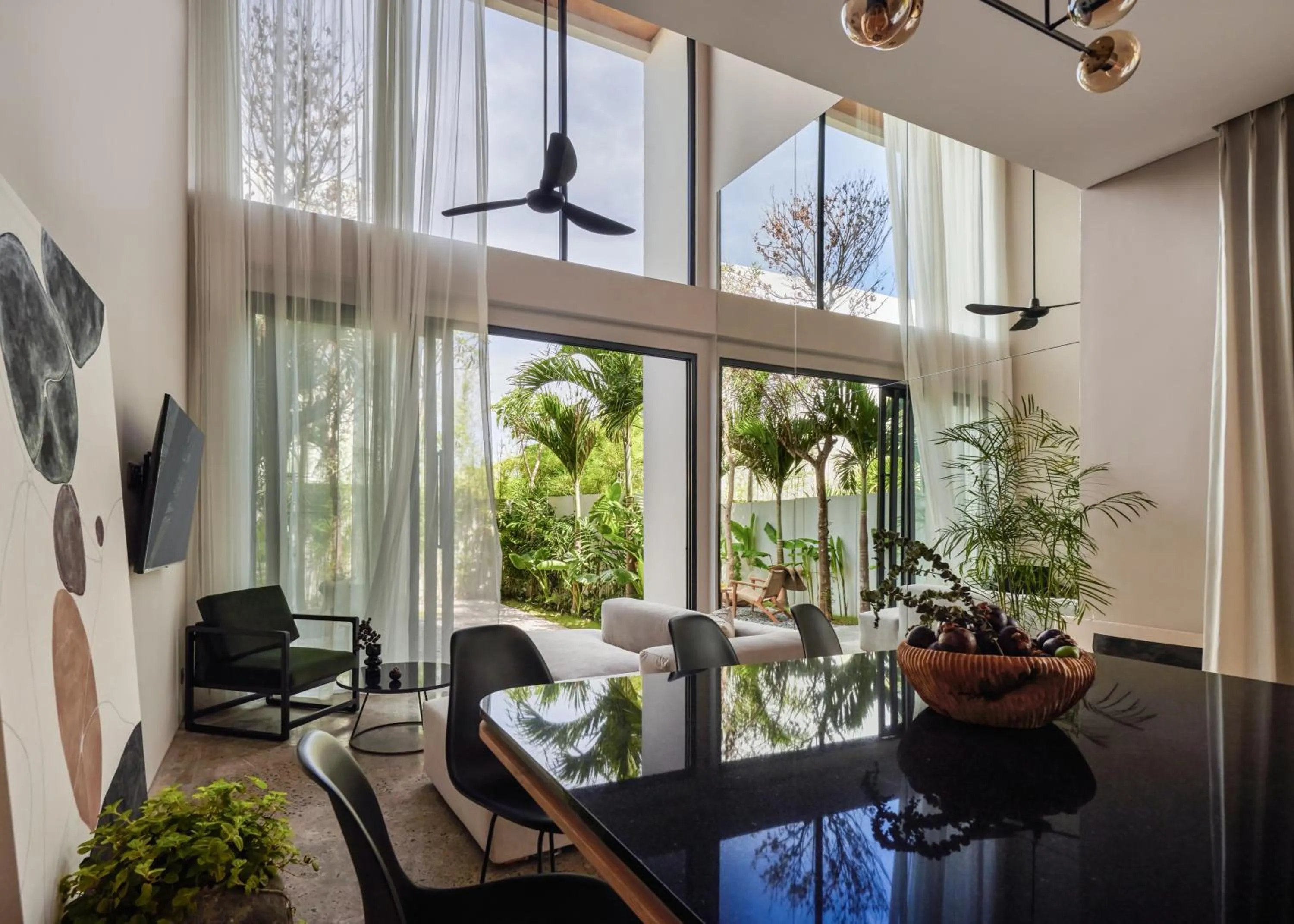 Communal lounge/ TV room in NEXA Townhouse Umalas Canggu