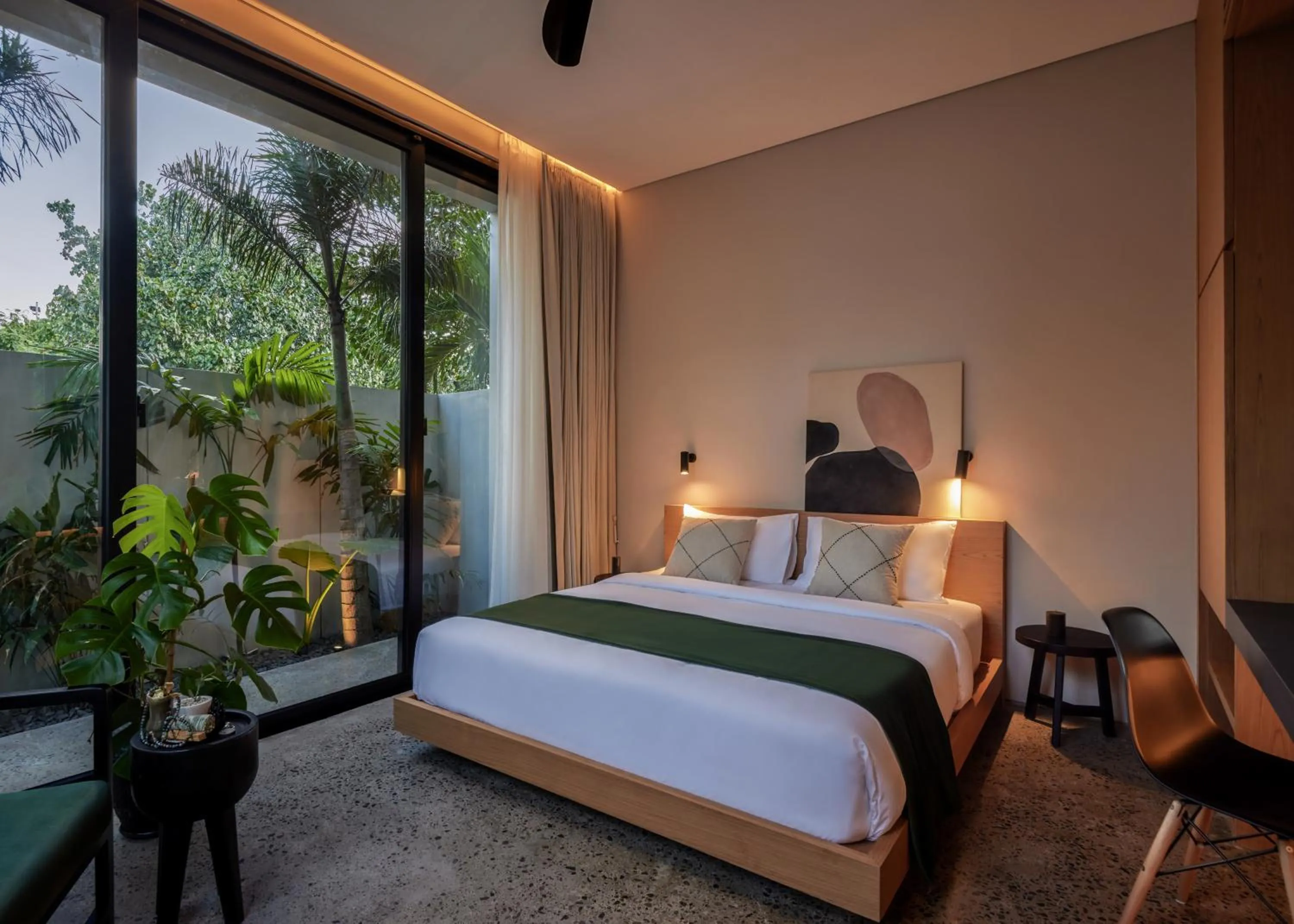 Natural landscape, Bed in NEXA Townhouse Umalas Canggu
