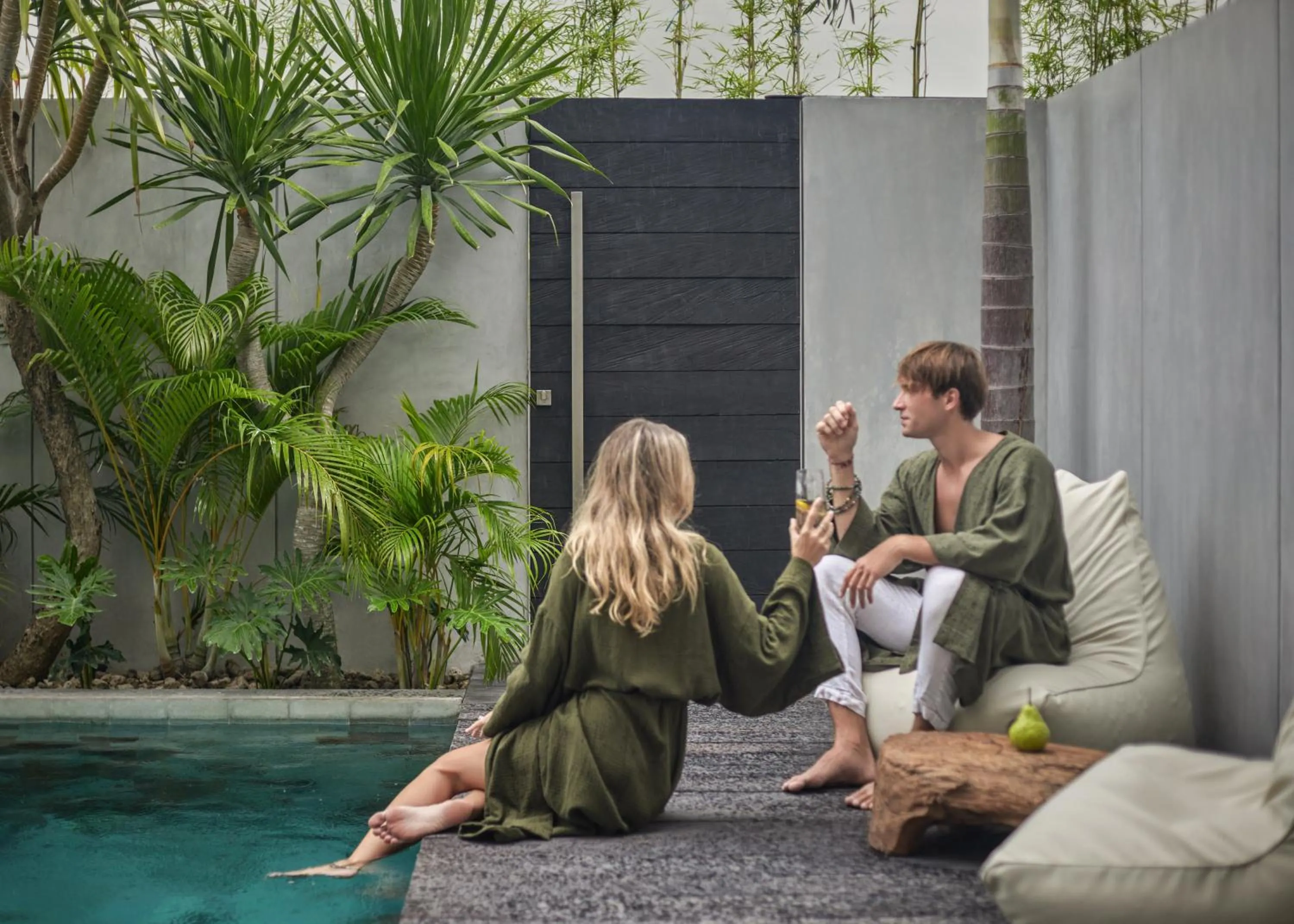 Swimming pool in NEXA Townhouse Umalas Canggu