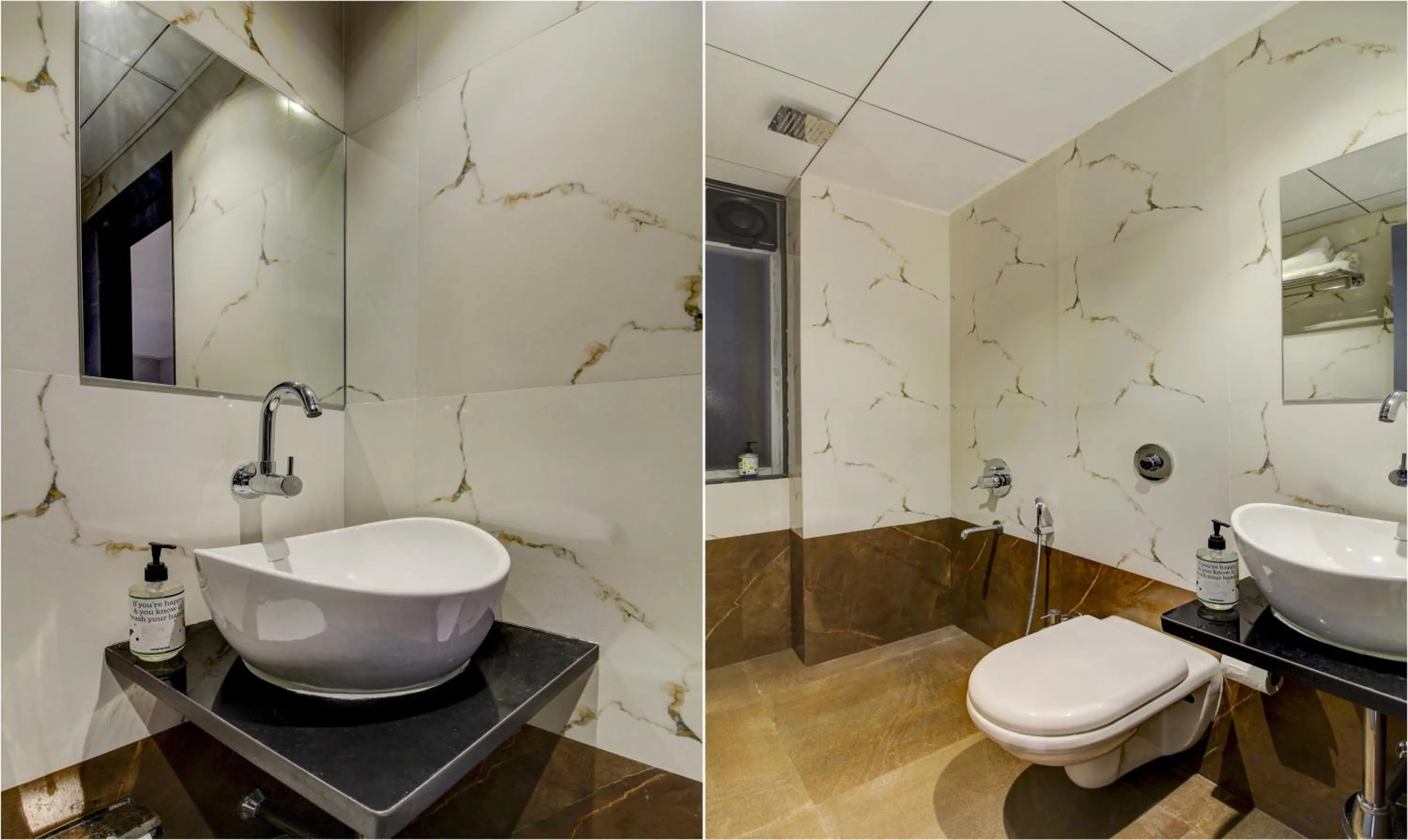 Bathroom in Comfort Inn Baner- Indian nationals only