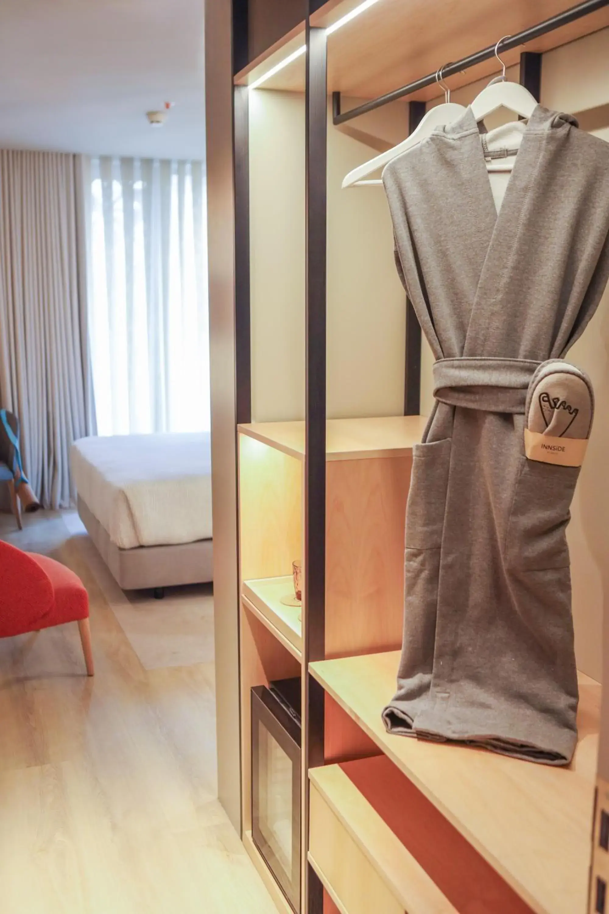 Decorative detail, Bed in INNSiDE by Meliá Braga Centro Decorative detail, Bed in INNSiDE by Meliá Braga Centro