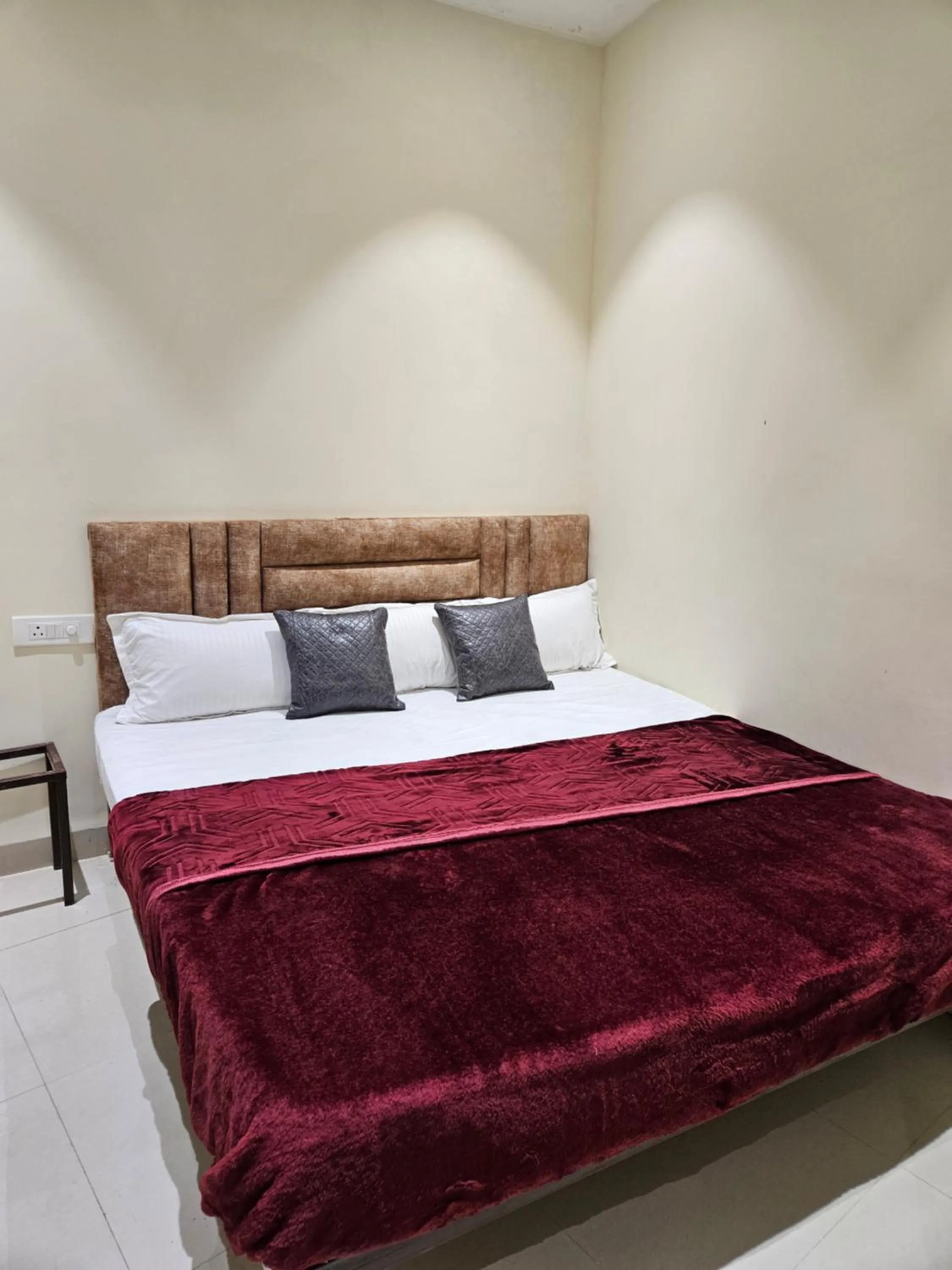 Bed in HOTEL DEV BHOOMI -Ujjain