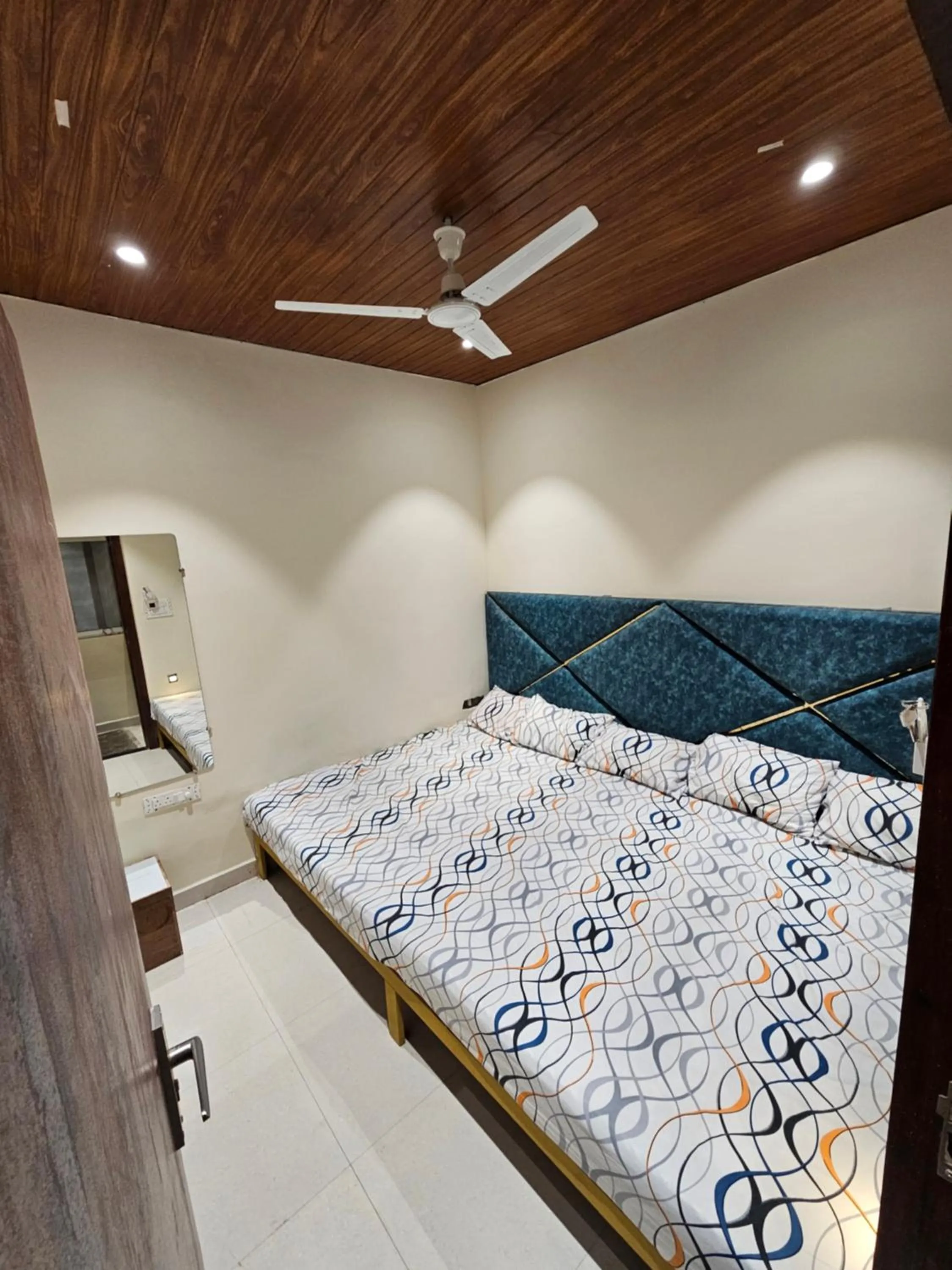 Bed in HOTEL DEV BHOOMI -Ujjain