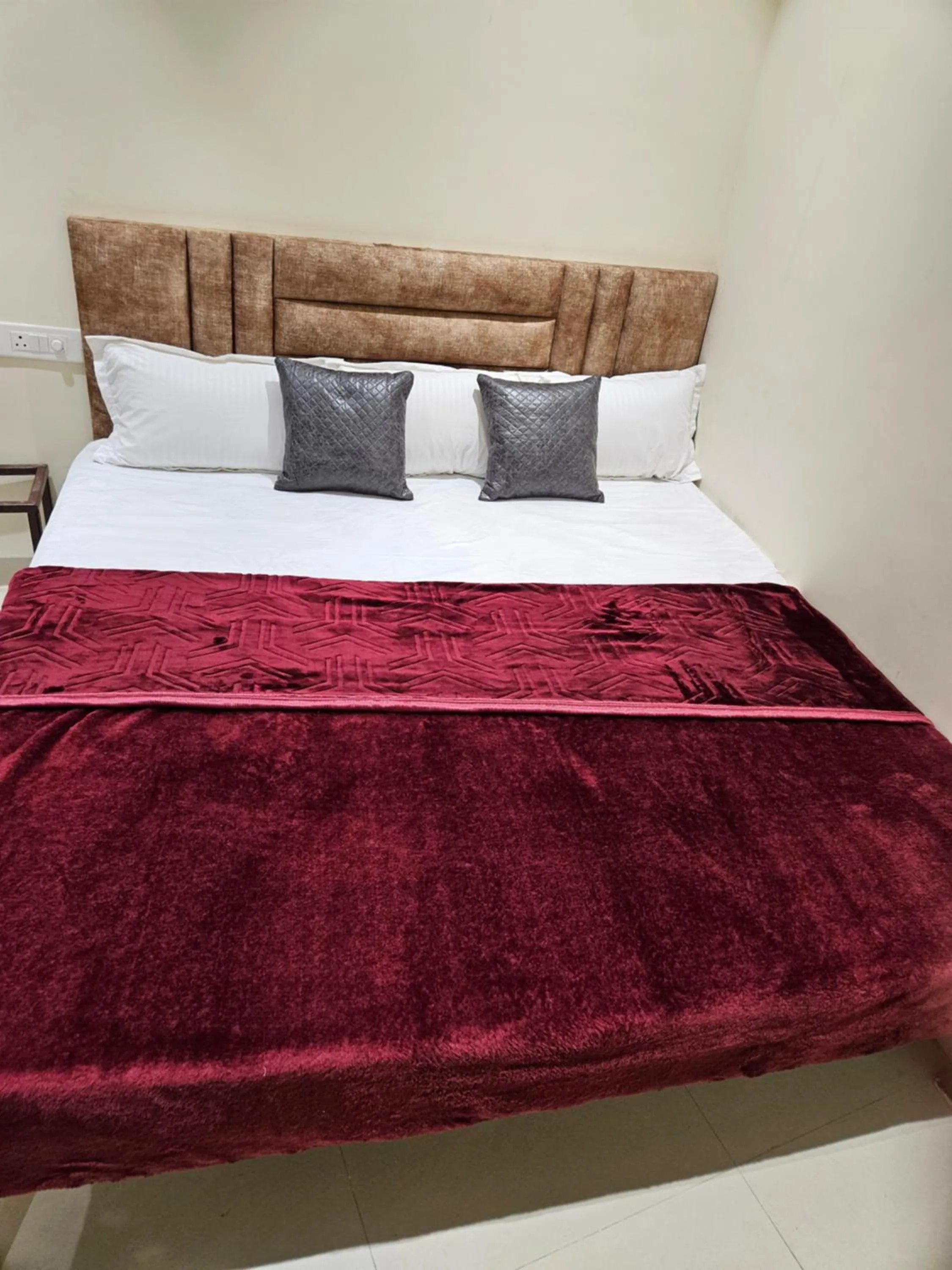 Bed in HOTEL DEV BHOOMI -Ujjain