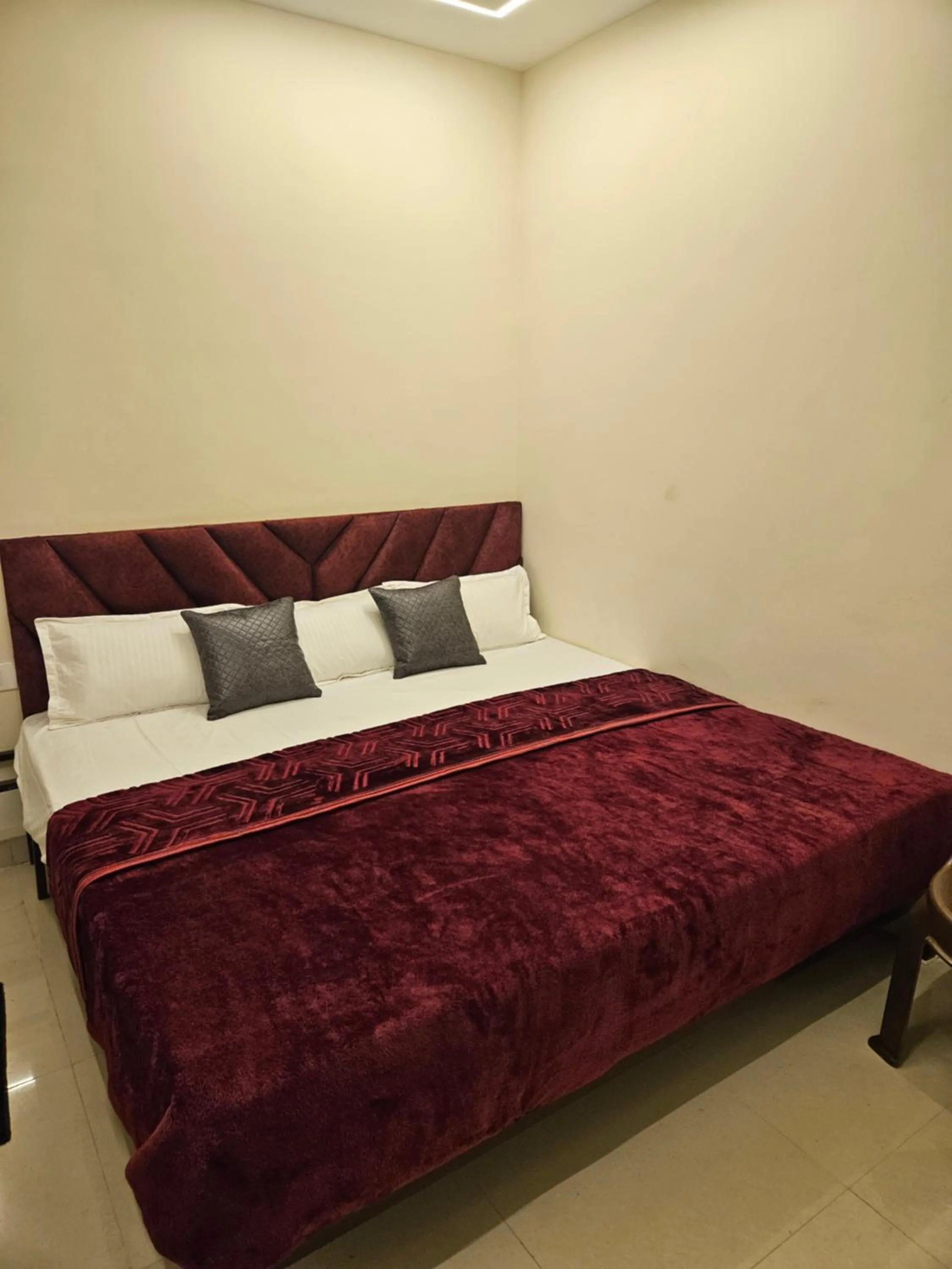 Bed in HOTEL DEV BHOOMI -Ujjain