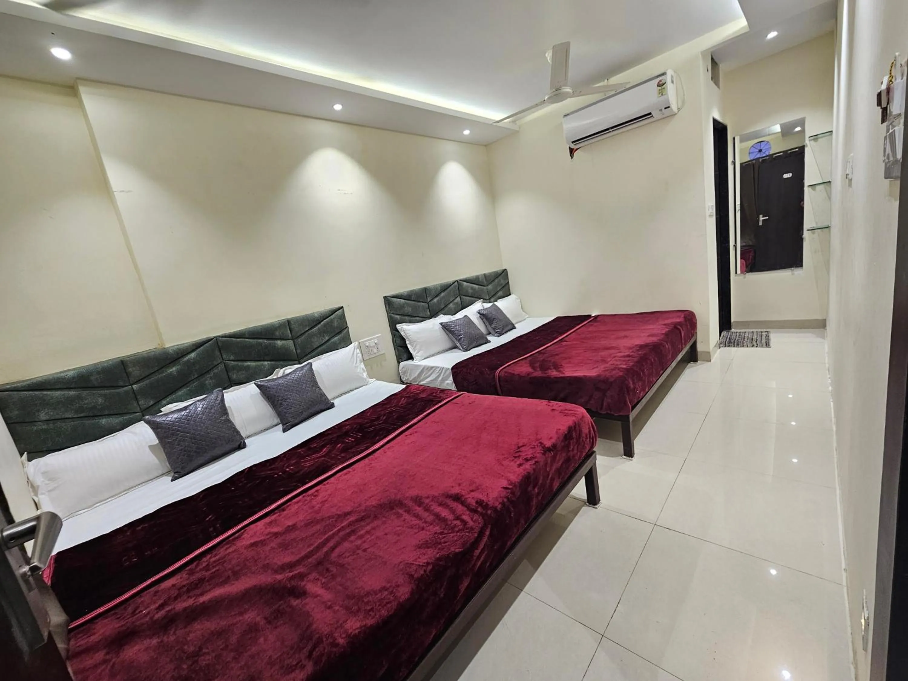 Bed in HOTEL DEV BHOOMI -Ujjain
