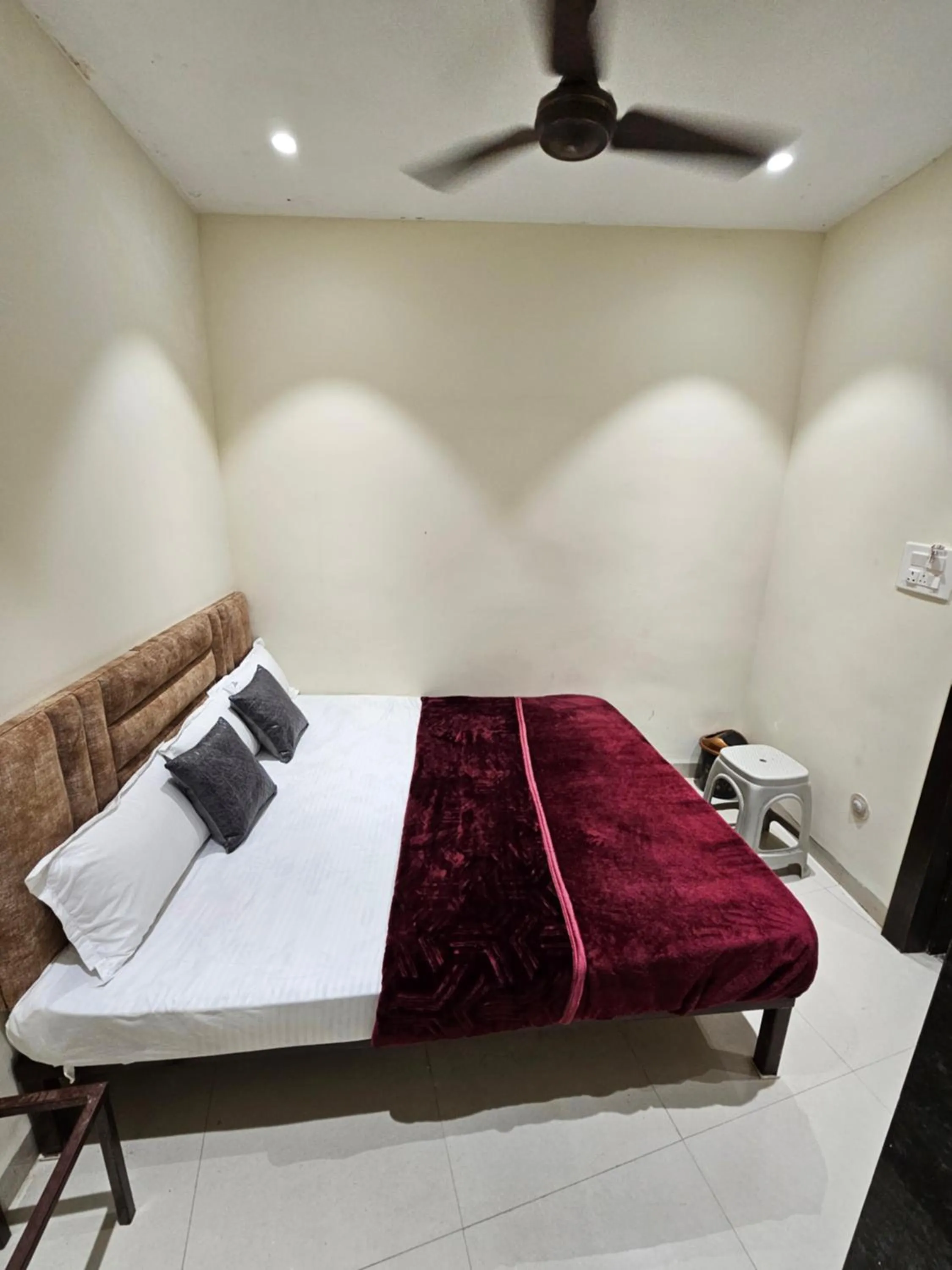 Bed in HOTEL DEV BHOOMI -Ujjain