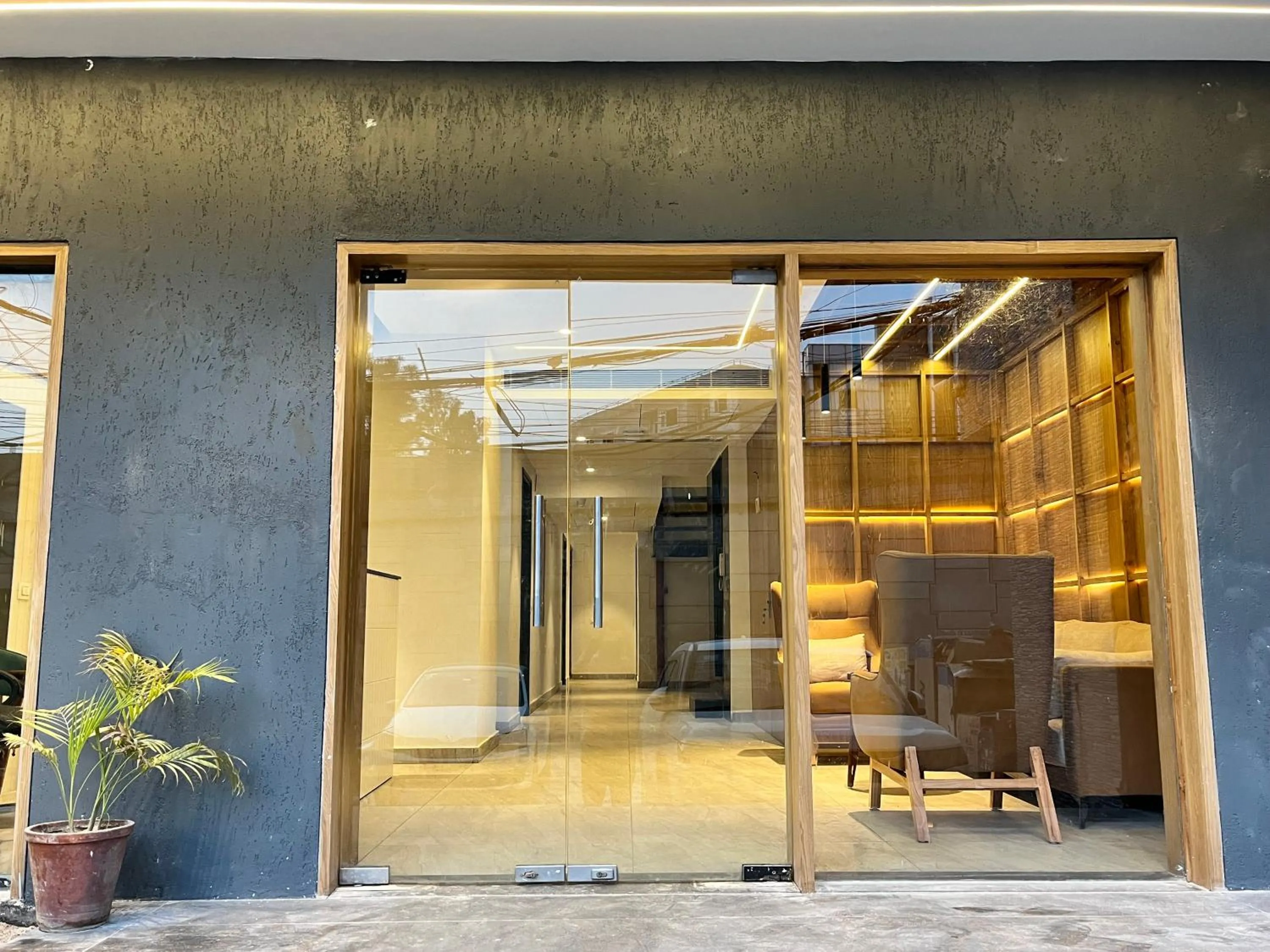 Facade/entrance in Pride Inn