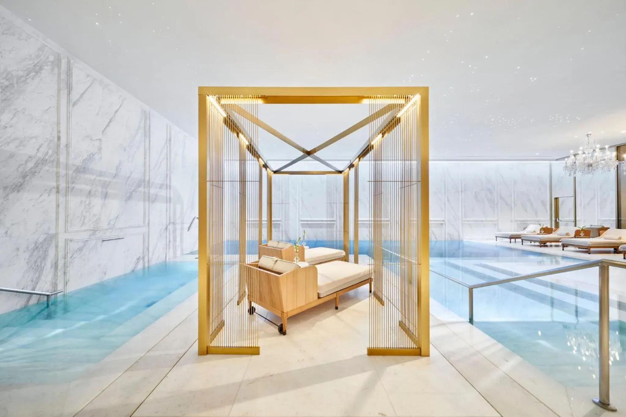 Spa and wellness centre/facilities, Bed in Mandarin Oriental Ritz, Madrid Spa and wellness centre/facilities, Bed in Mandarin Oriental Ritz, Madrid