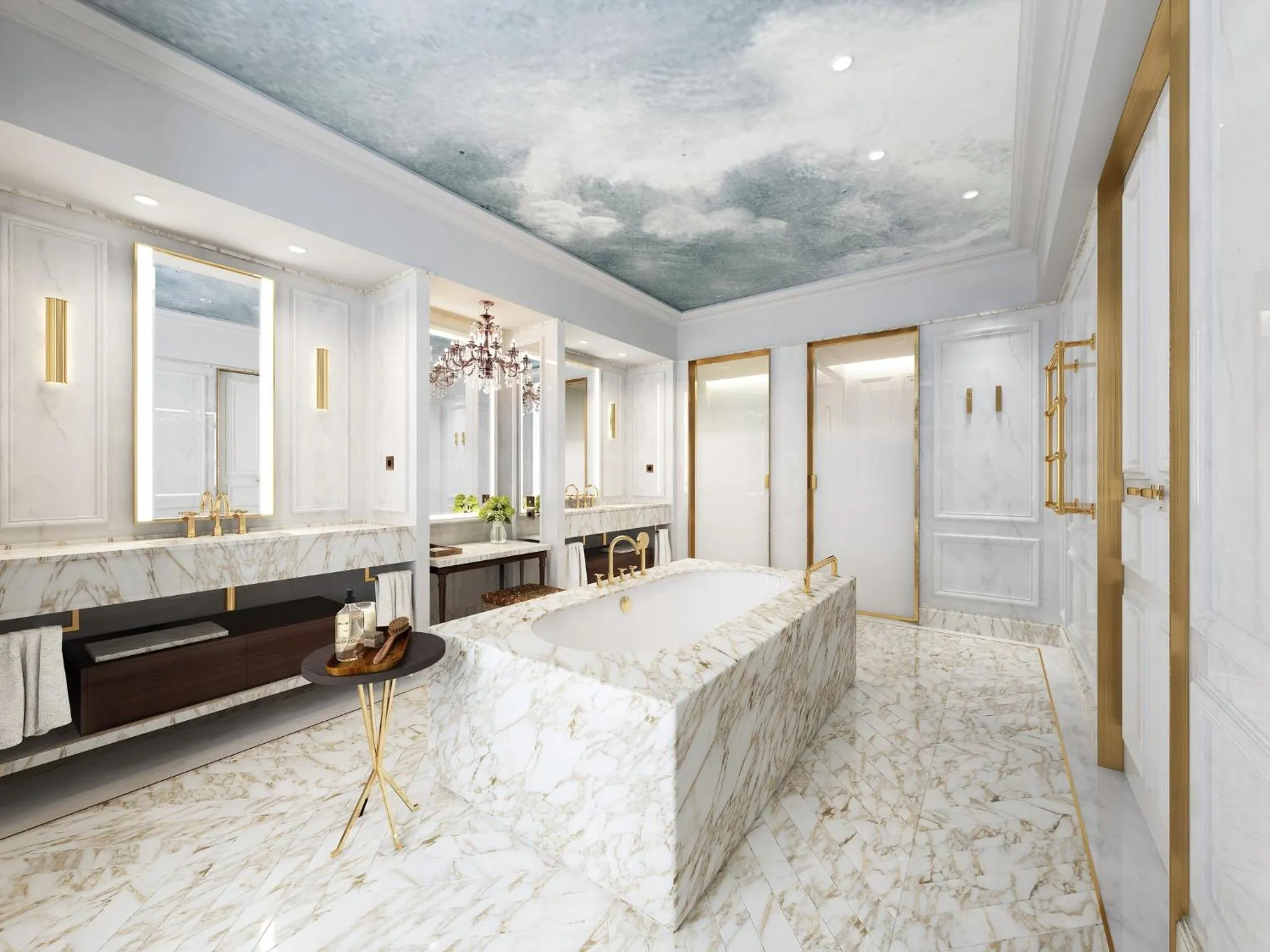 Bathroom in Mandarin Oriental Ritz, Madrid