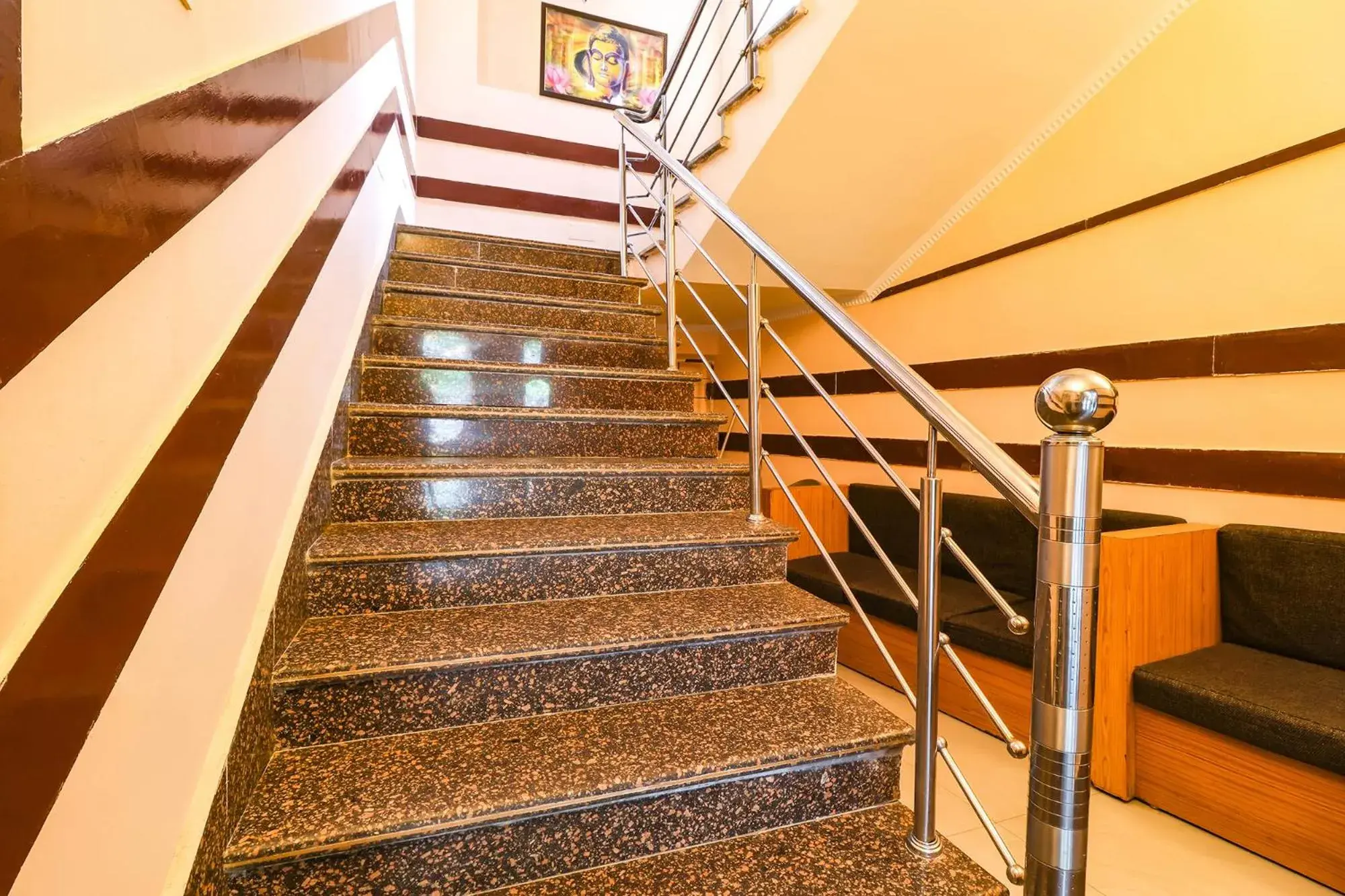 Lobby or reception in FabHotel Shanti International Lobby or reception in FabHotel Shanti International