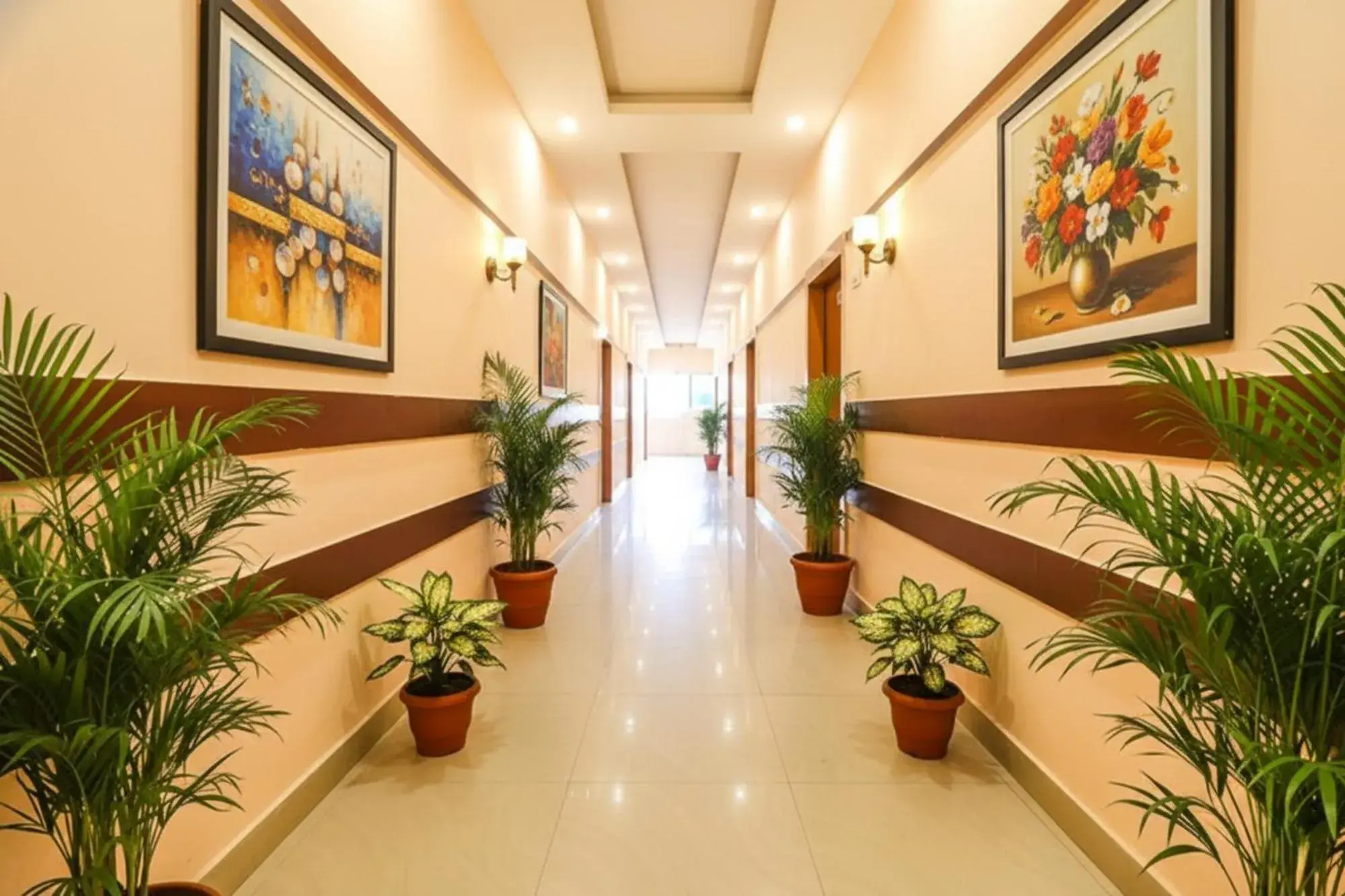 Lobby or reception in FabHotel Shanti International Lobby or reception in FabHotel Shanti International