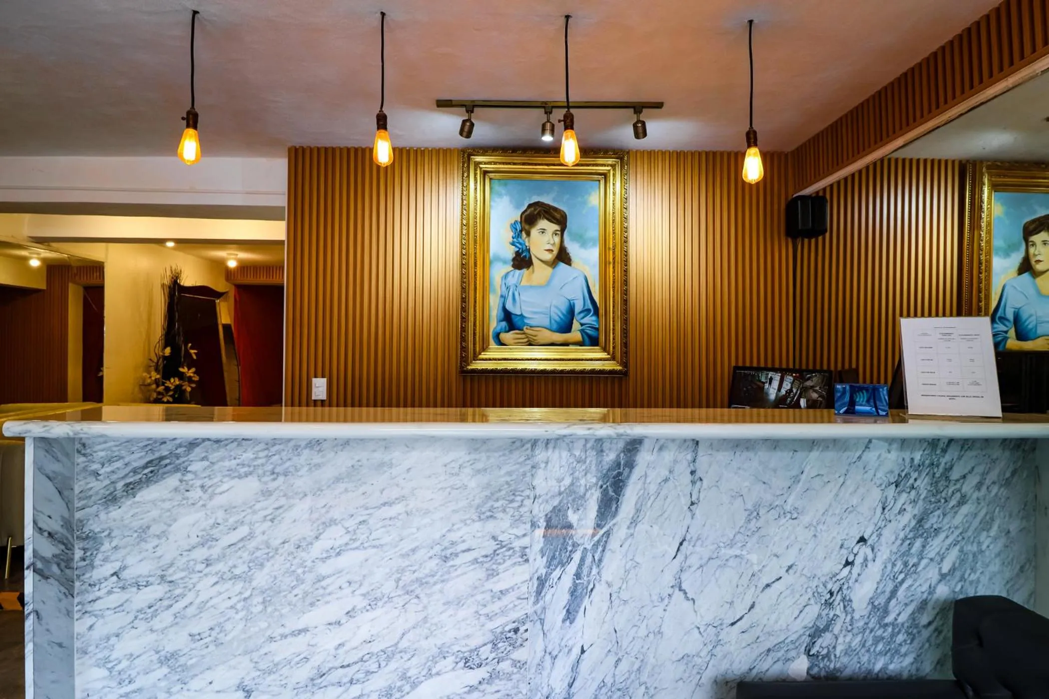 Lobby or reception in Hotel Emma