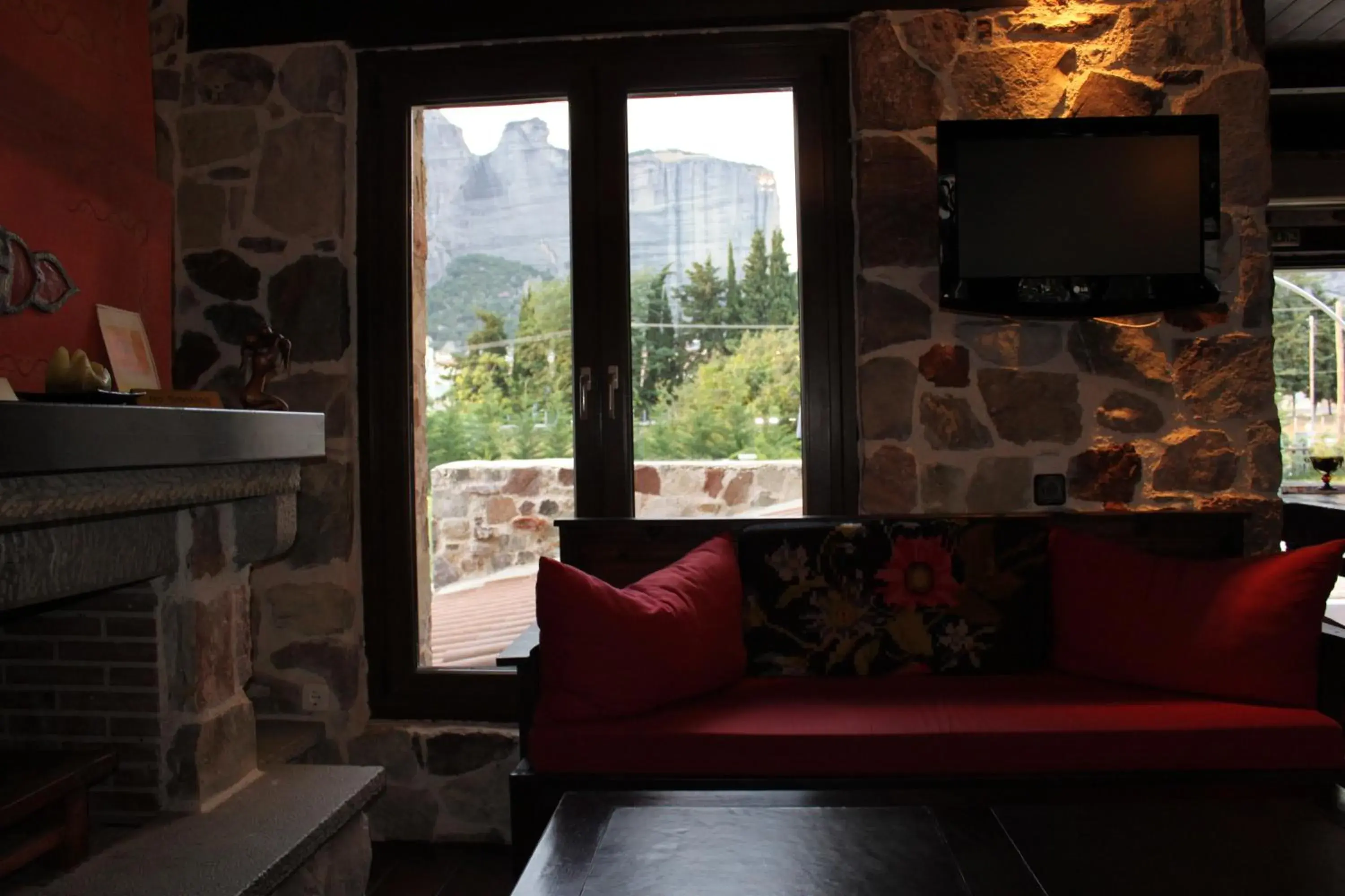 Living room in Monastiri Guesthouse Living room in Monastiri Guesthouse