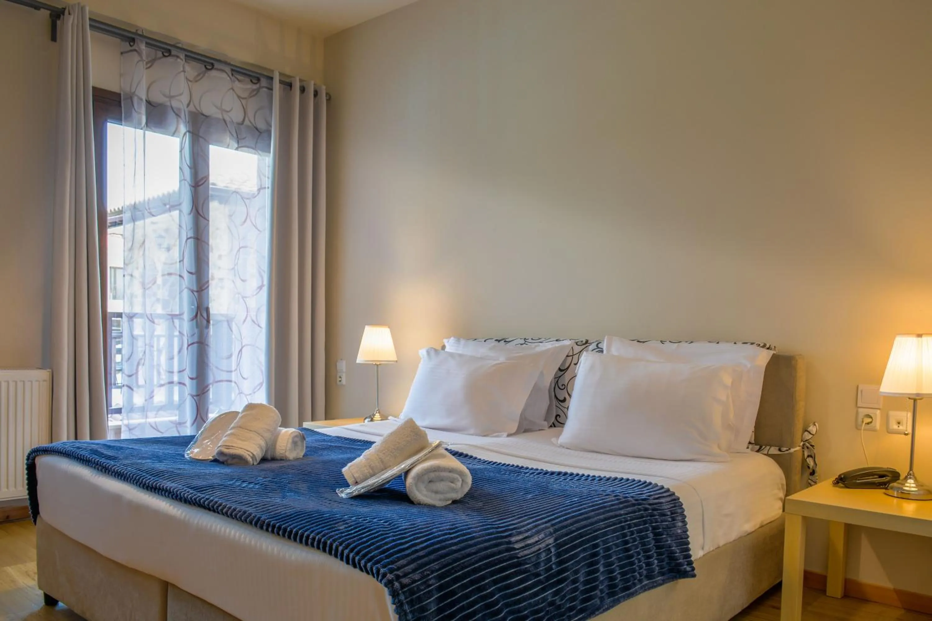 Balcony/Terrace, Bed in Monastiri Guesthouse