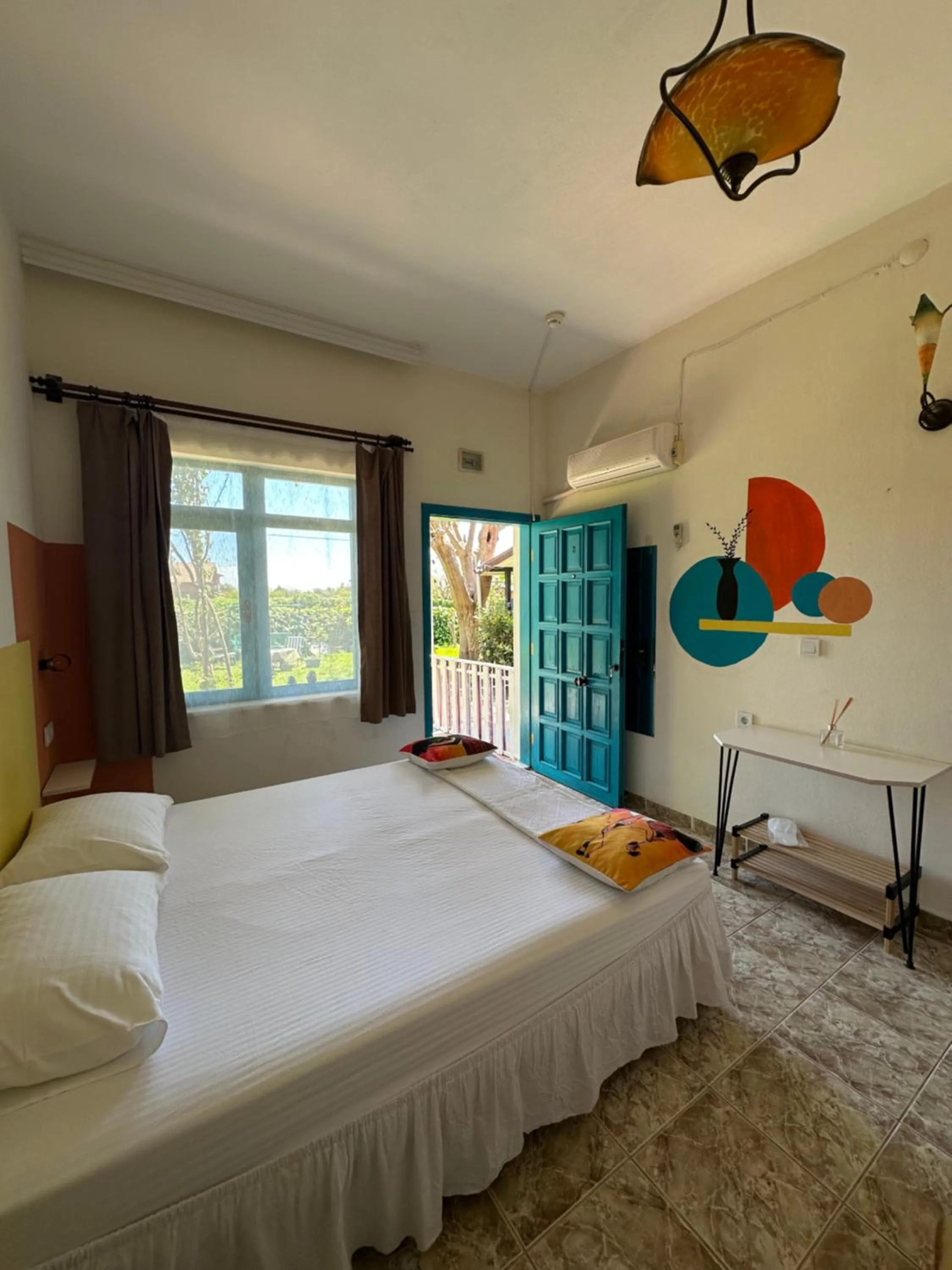 Bed in GAYA PANSİYON ÇIRALI