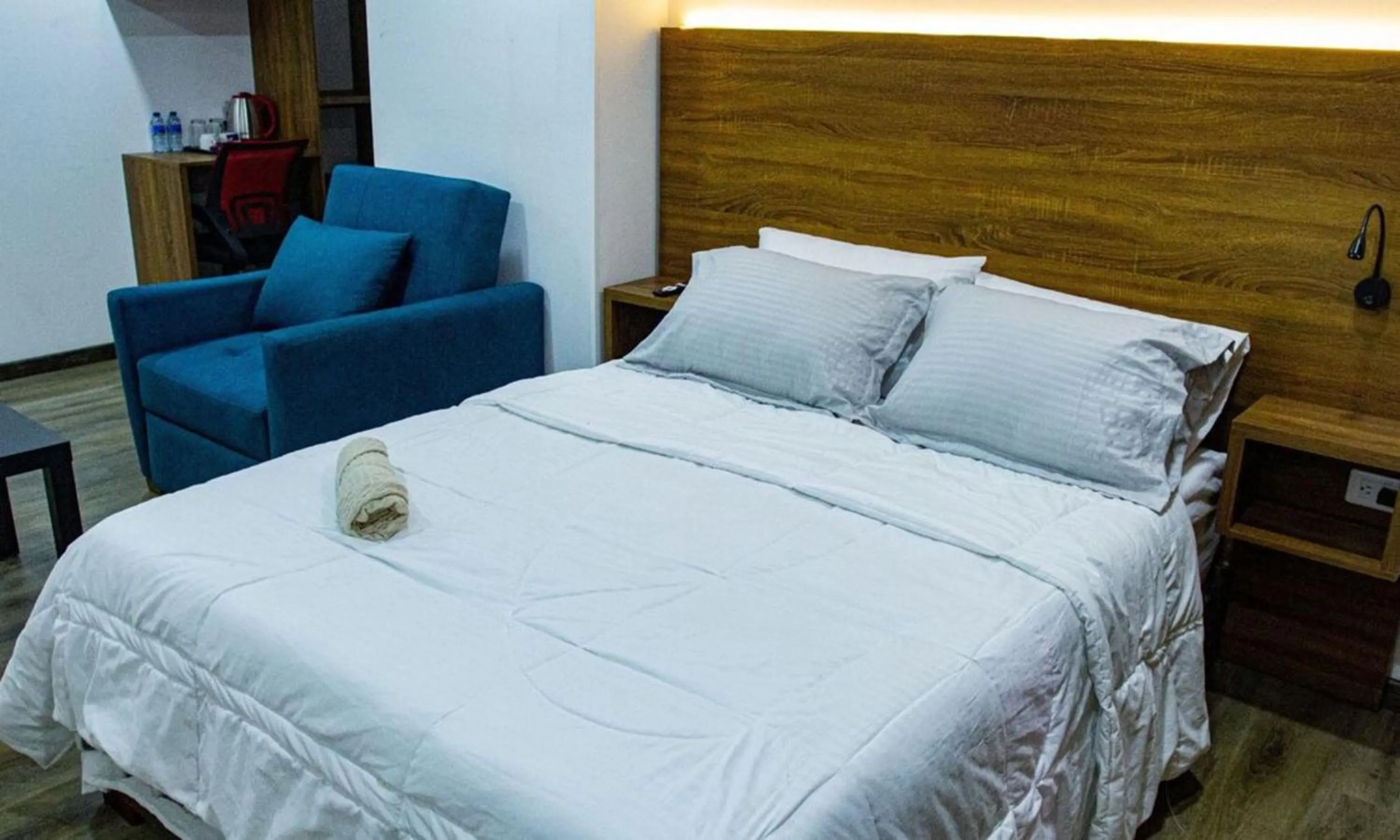 Bed in BOG Living Suites