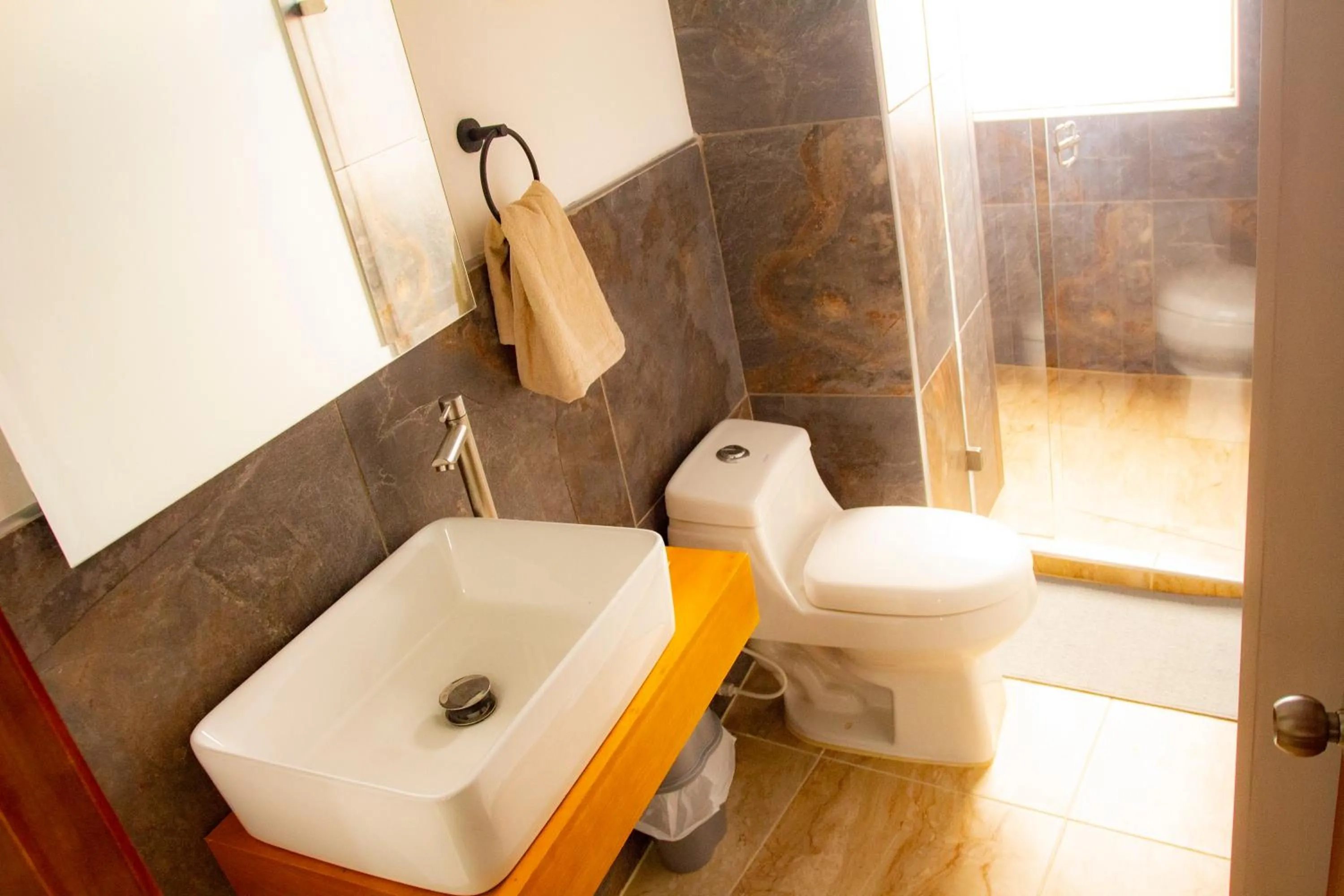 Shower in BOG Living Suites