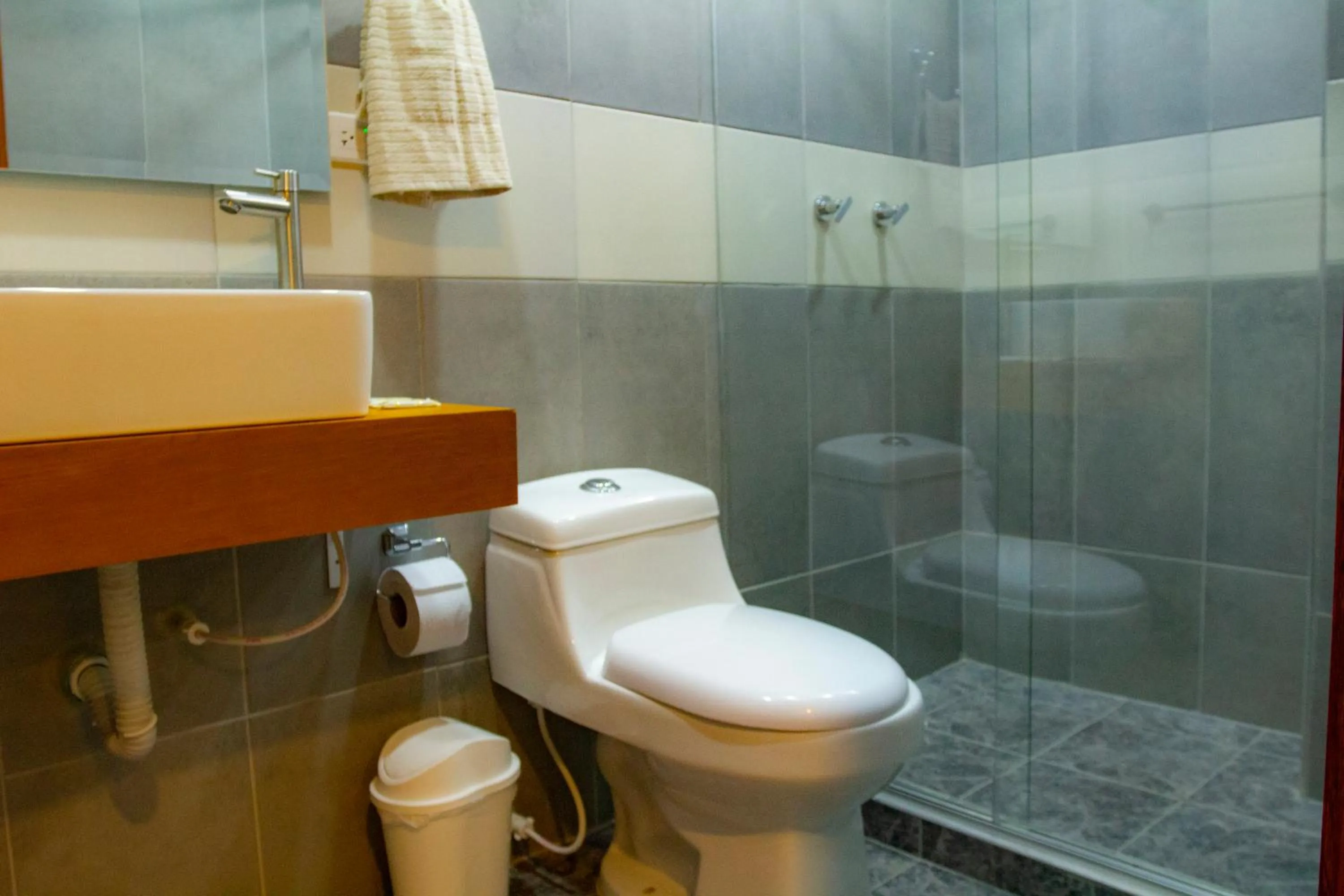 Shower in BOG Living Suites
