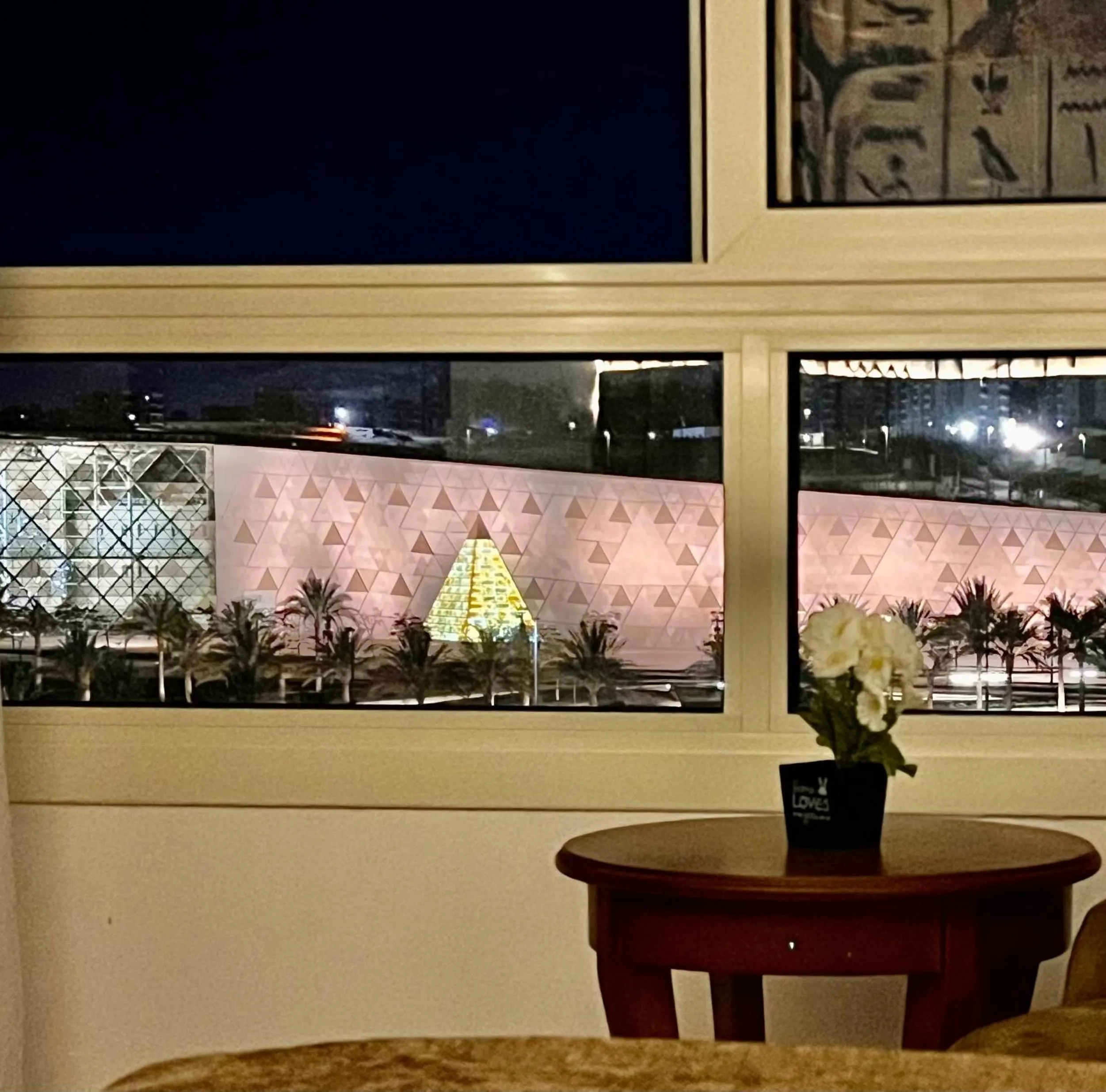 View (from property/room) in New Museum, Pyramids inn