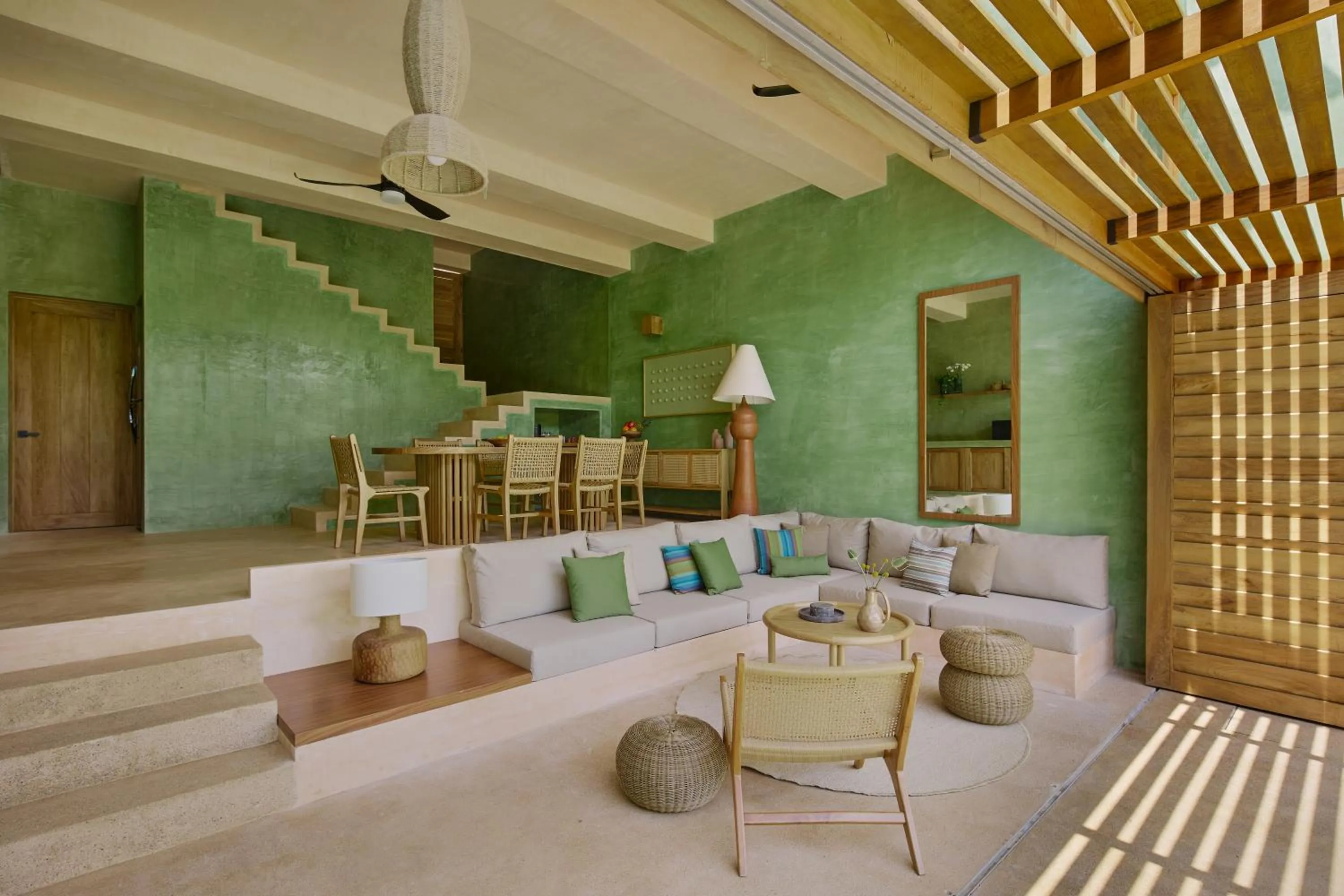 Living room in Punta Nayaá - Adults Only