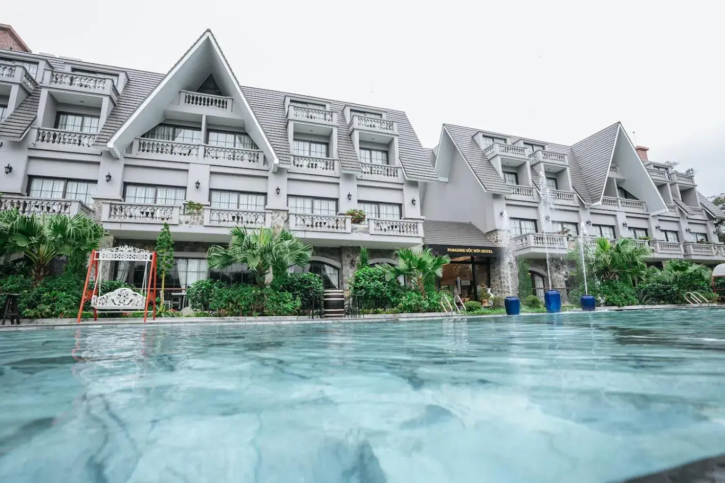 Swimming pool in Paradise Soc Son Resort Swimming pool in Paradise Soc Son Resort