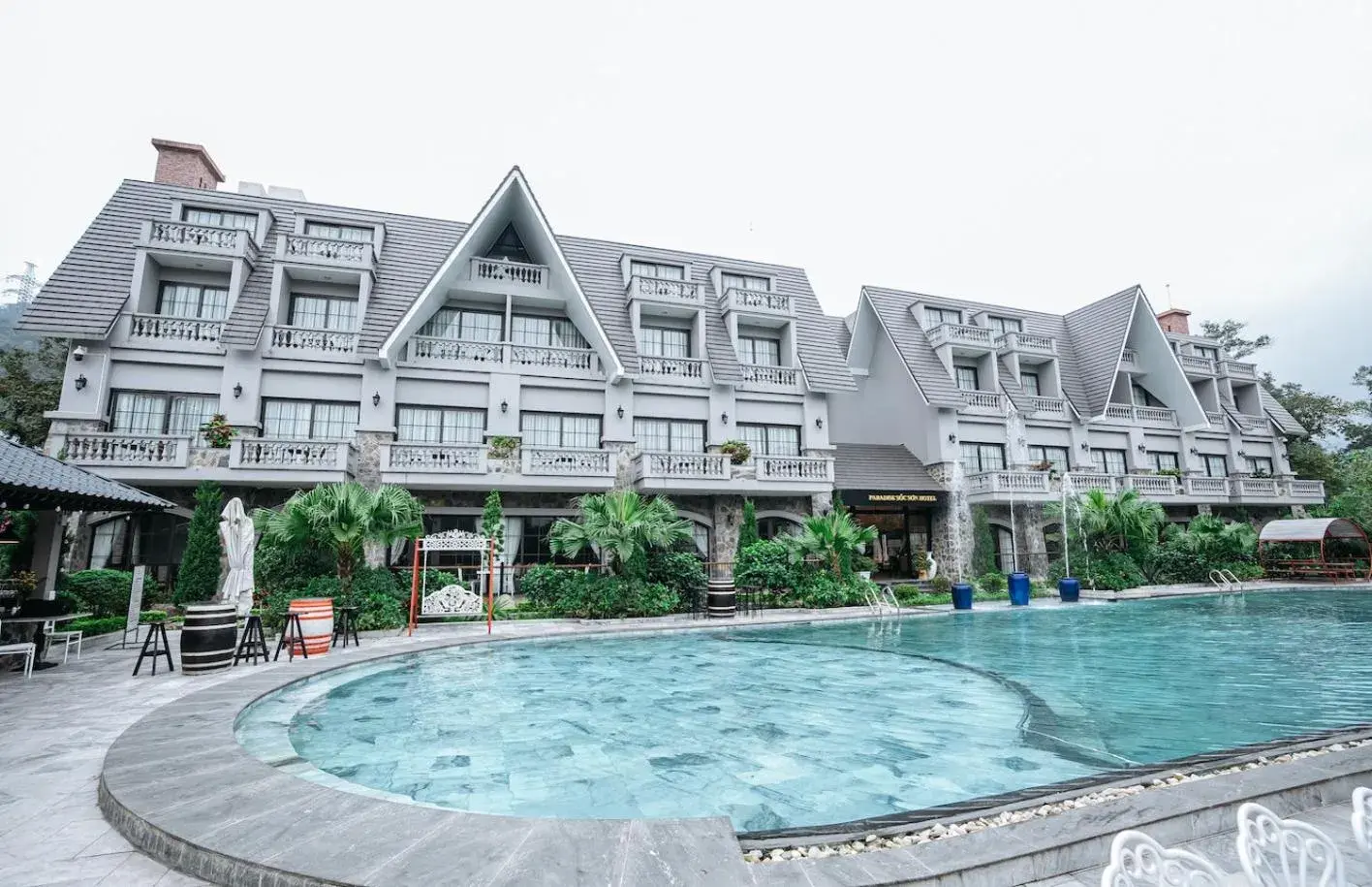 Swimming pool in Paradise Soc Son Resort Swimming pool in Paradise Soc Son Resort